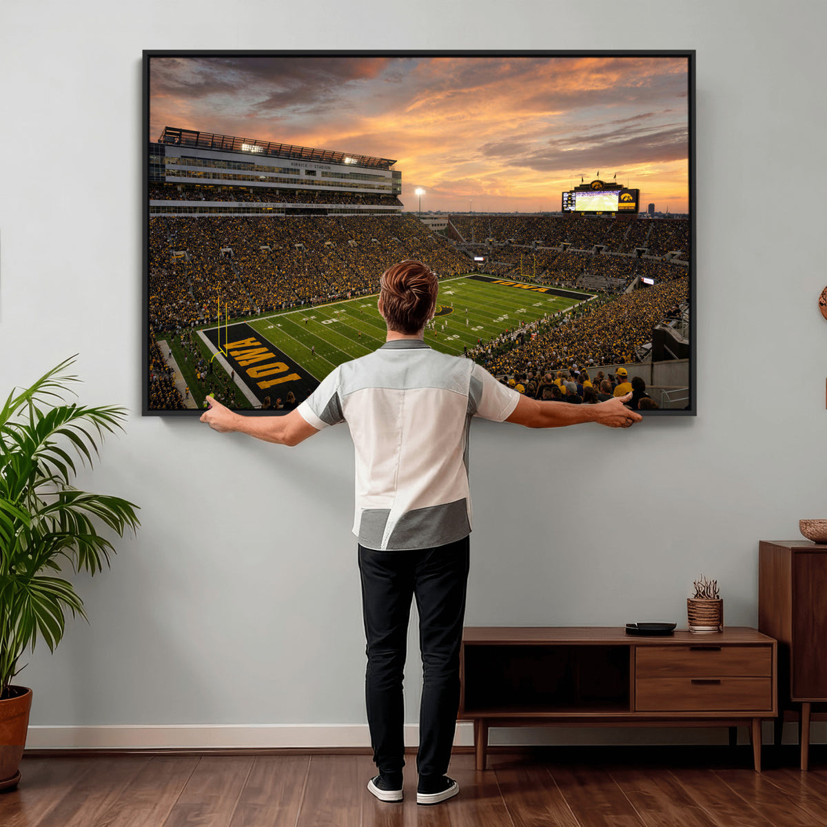 84993181-MGV-CV-36X24 - Stadium Wall Art Canvas Print