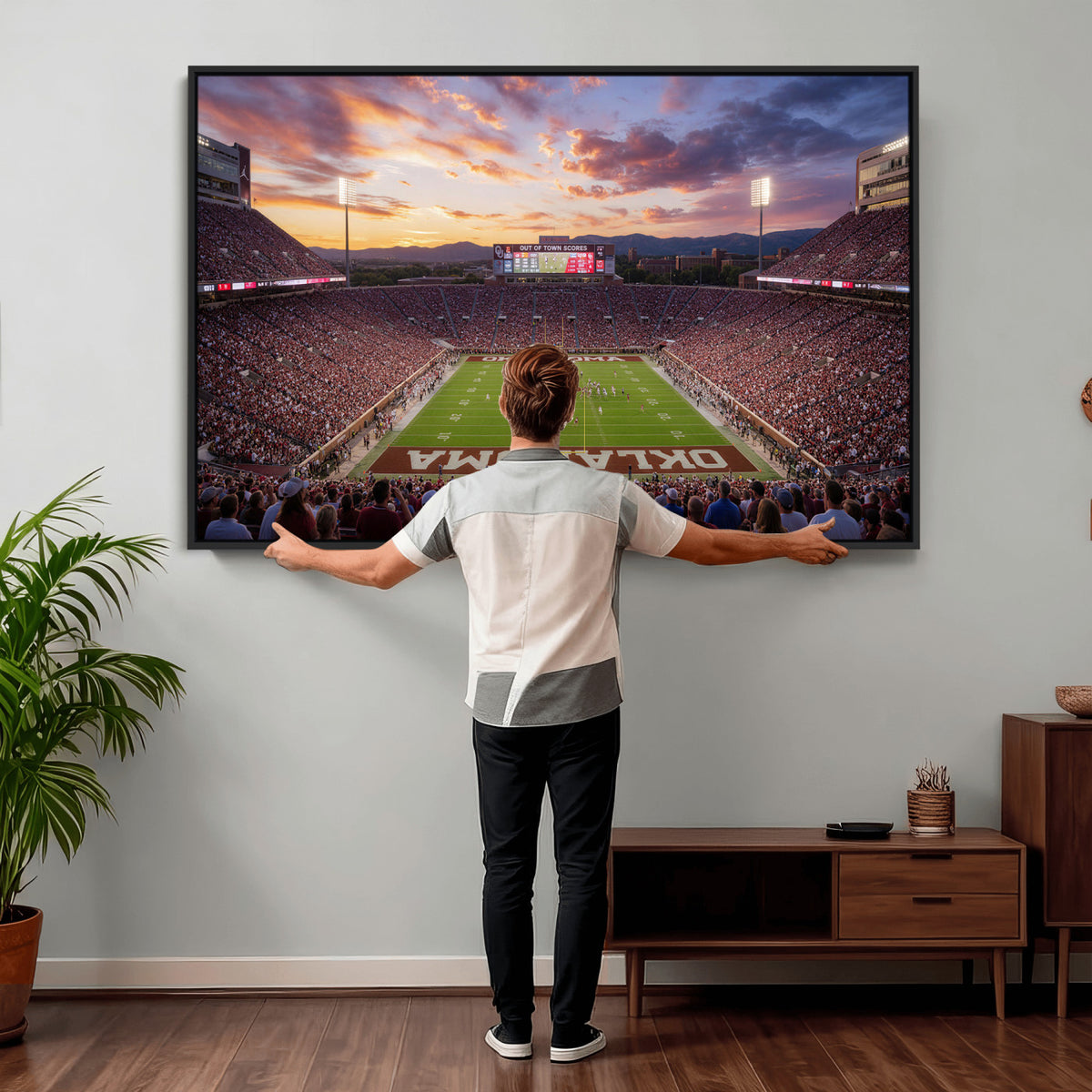 18509931-MGV-CV-36X24 - Stadium Wall Art Canvas Print