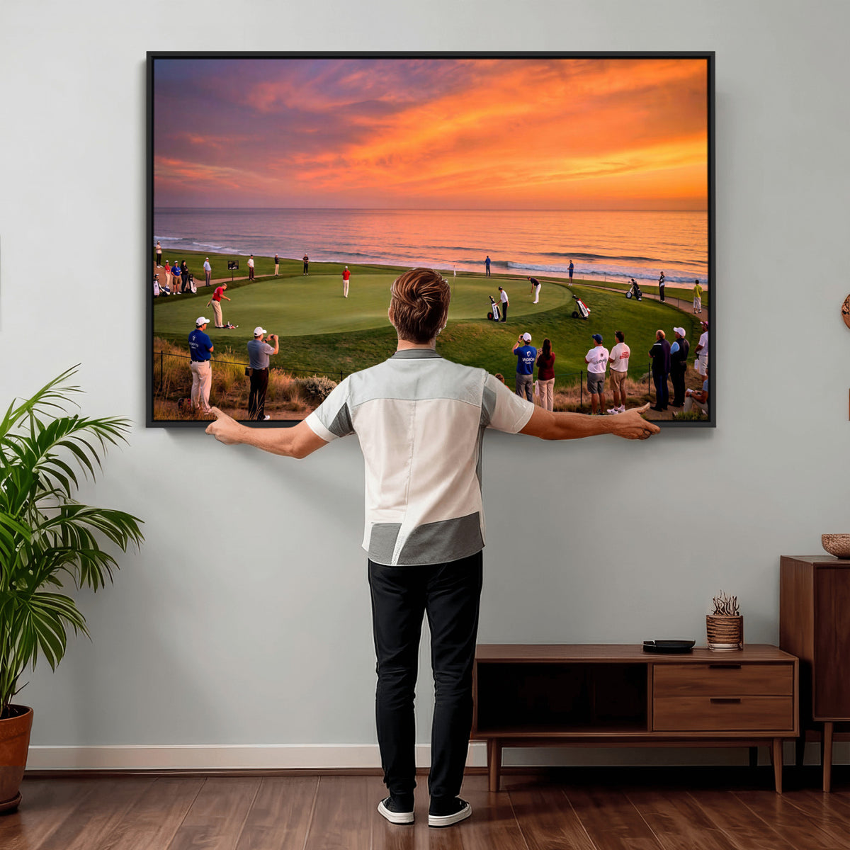 57561775-MGV-CV-36X24 - Stadium Wall Art Canvas Print