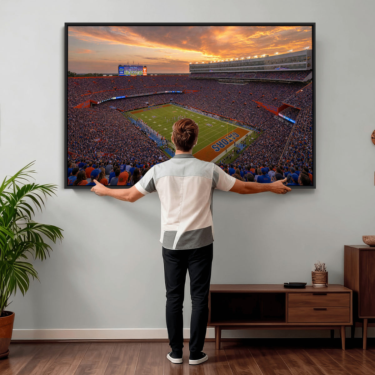 48009171-MGV-CV-36X24 - Stadium Wall Art Canvas Print