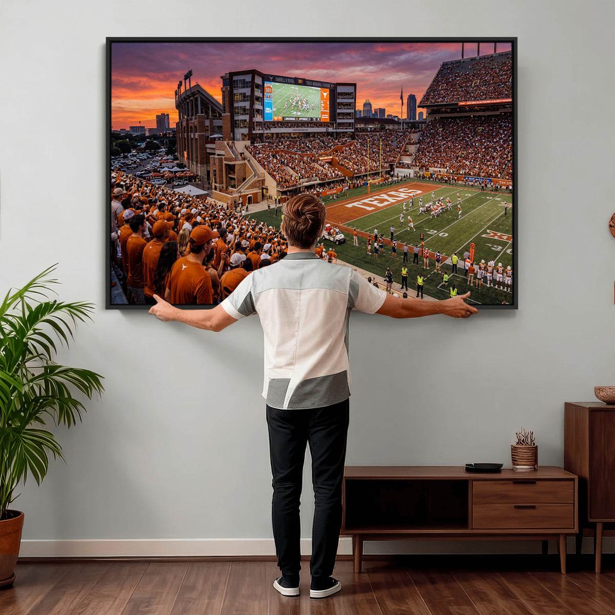 23743181-MGV-CV-36X24 - Stadium Wall Art Canvas Print