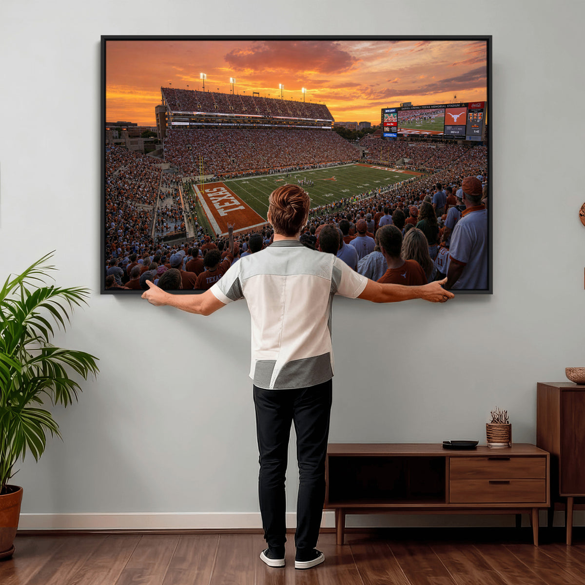 50466060-MGV-CV-36X24 - Stadium Wall Art Canvas Print
