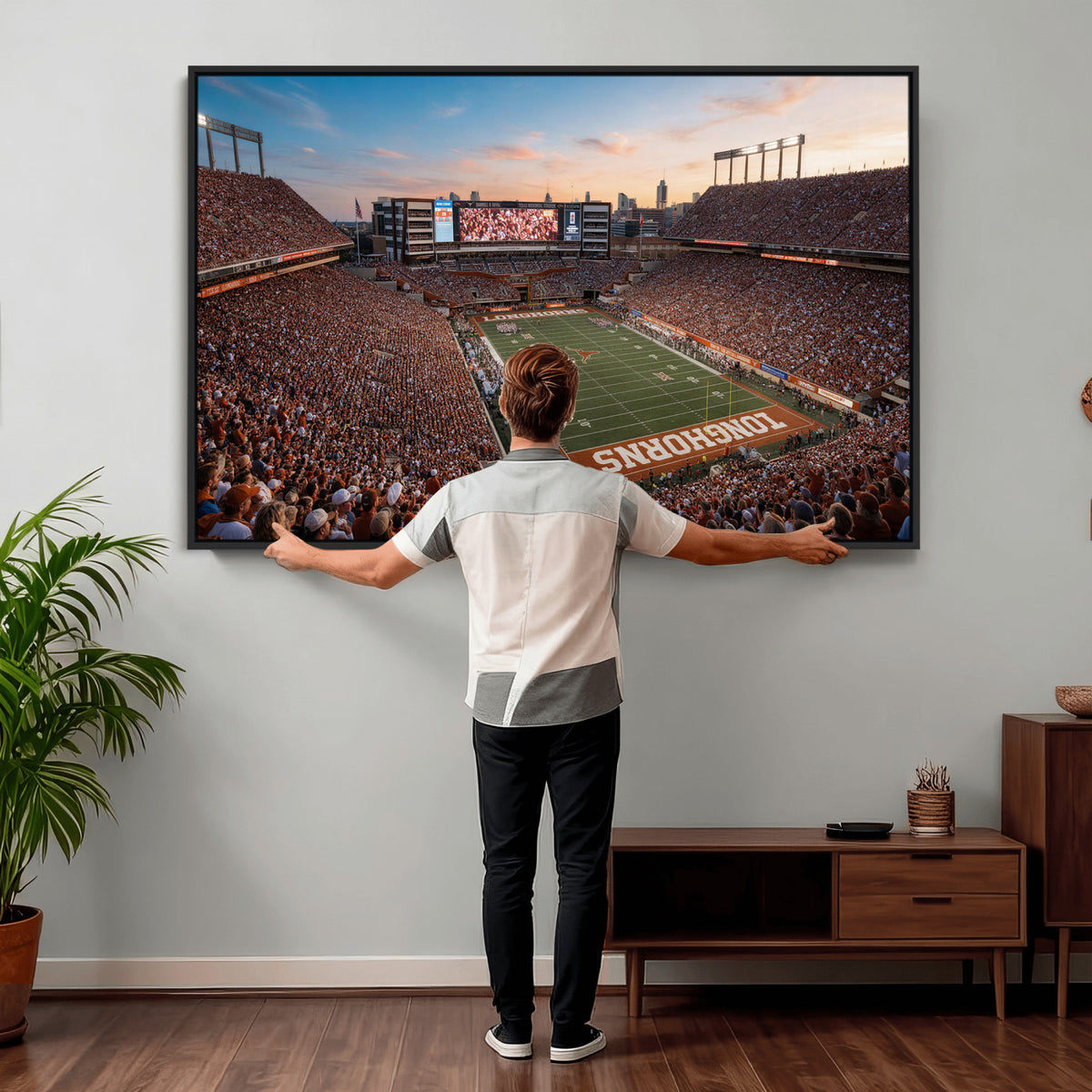 41187139-MGV-CV-36X24 - Stadium Wall Art Canvas Print