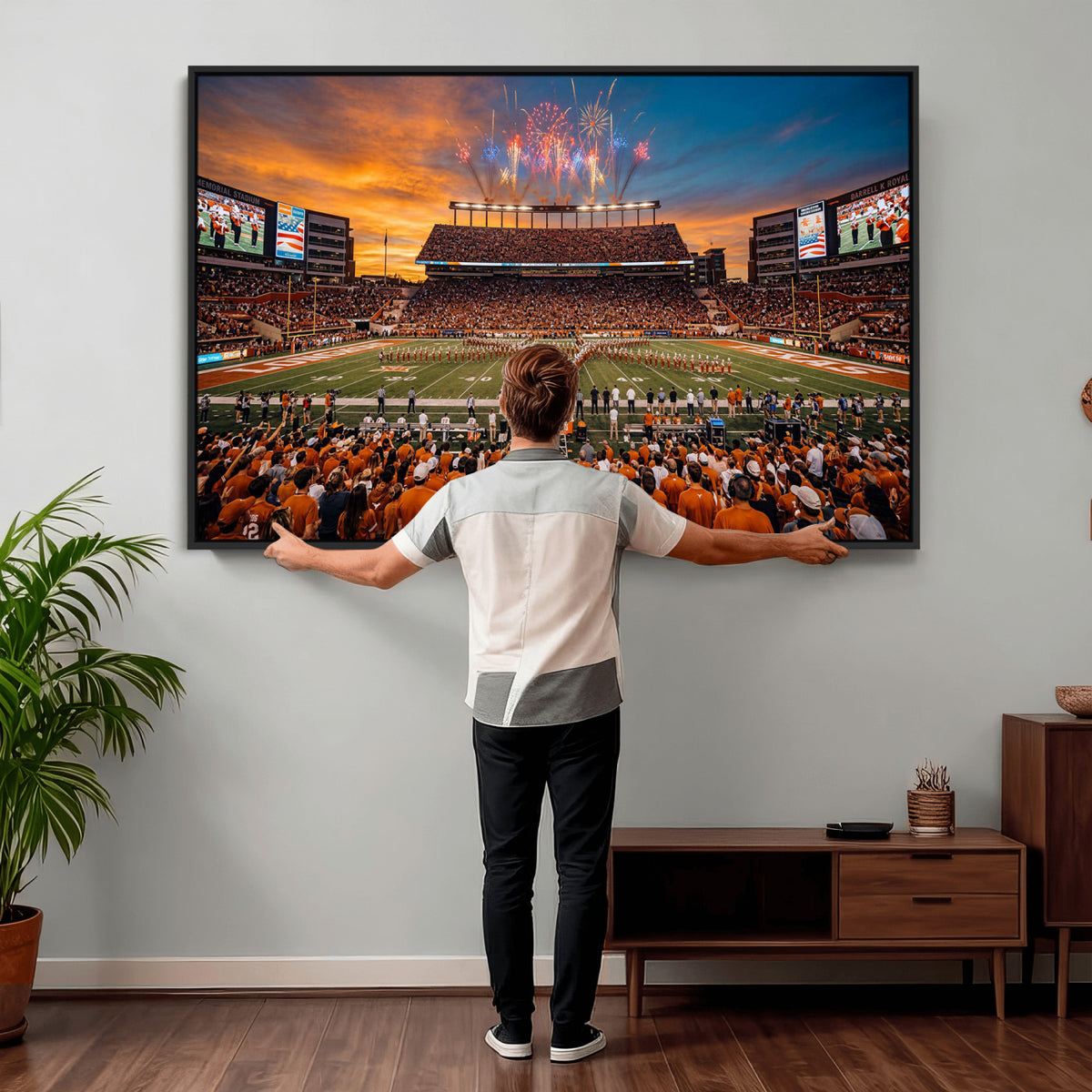 75031291-MGV-CV-36X24 - Stadium Wall Art Canvas Print