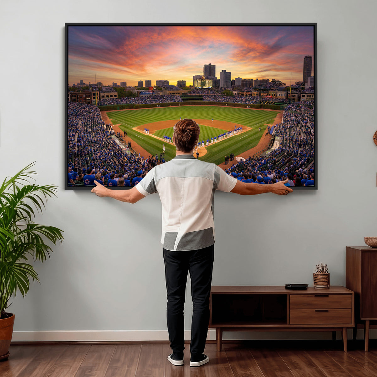 42812246-MGV-CV-36X24 - Stadium Wall Art Canvas Print