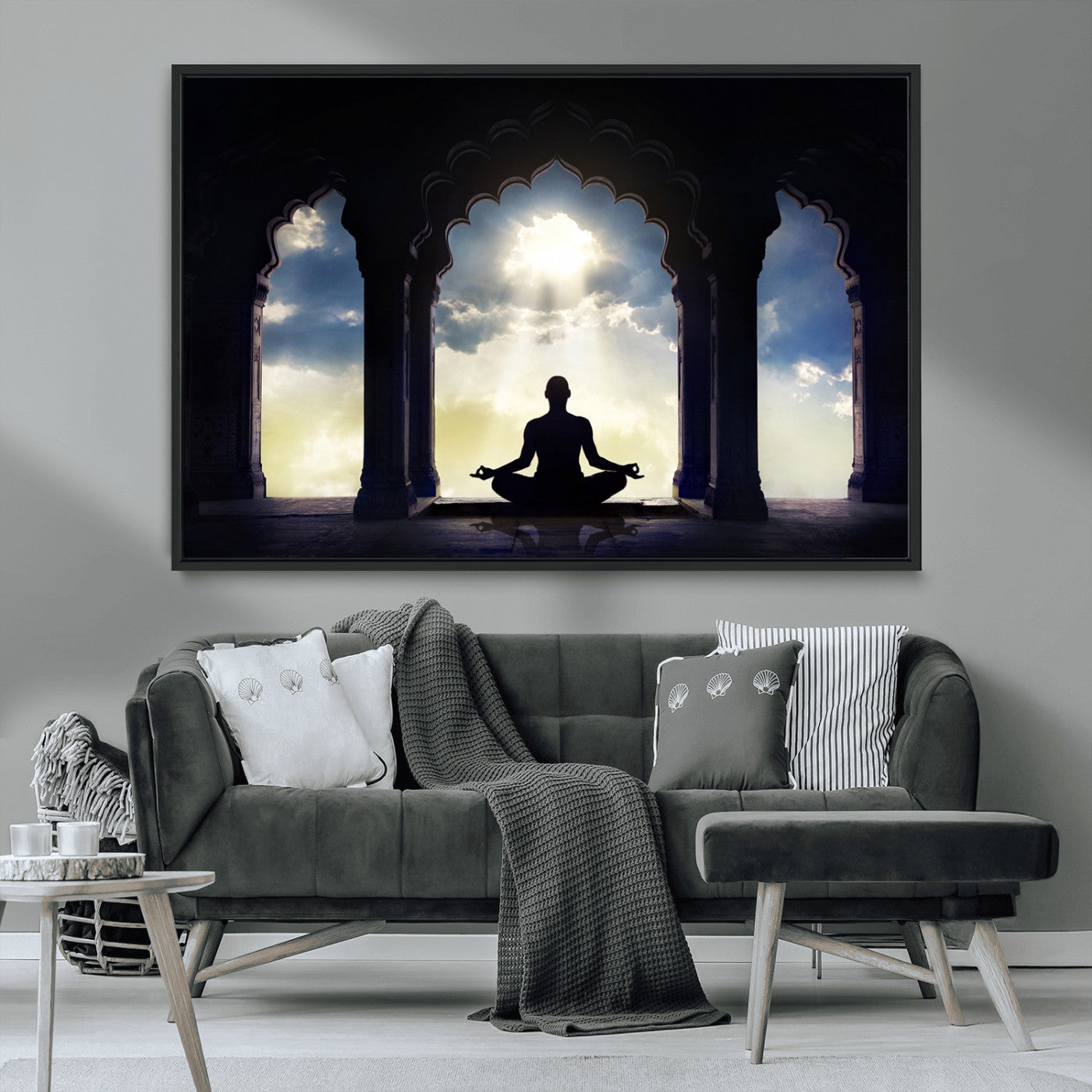 MGV-FC-36X24 - Women and Yoga Wall Art Canvas Print