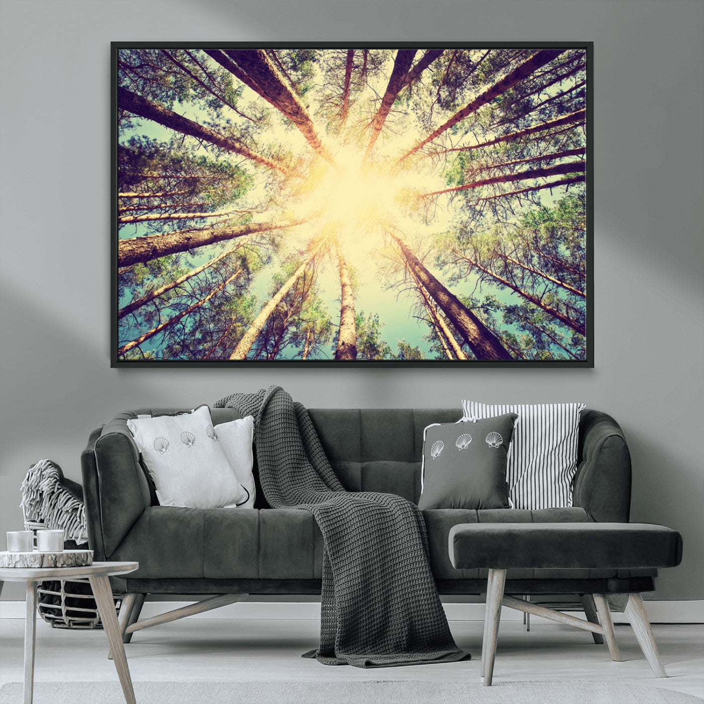 -Tree and Sunshine Canvas Print