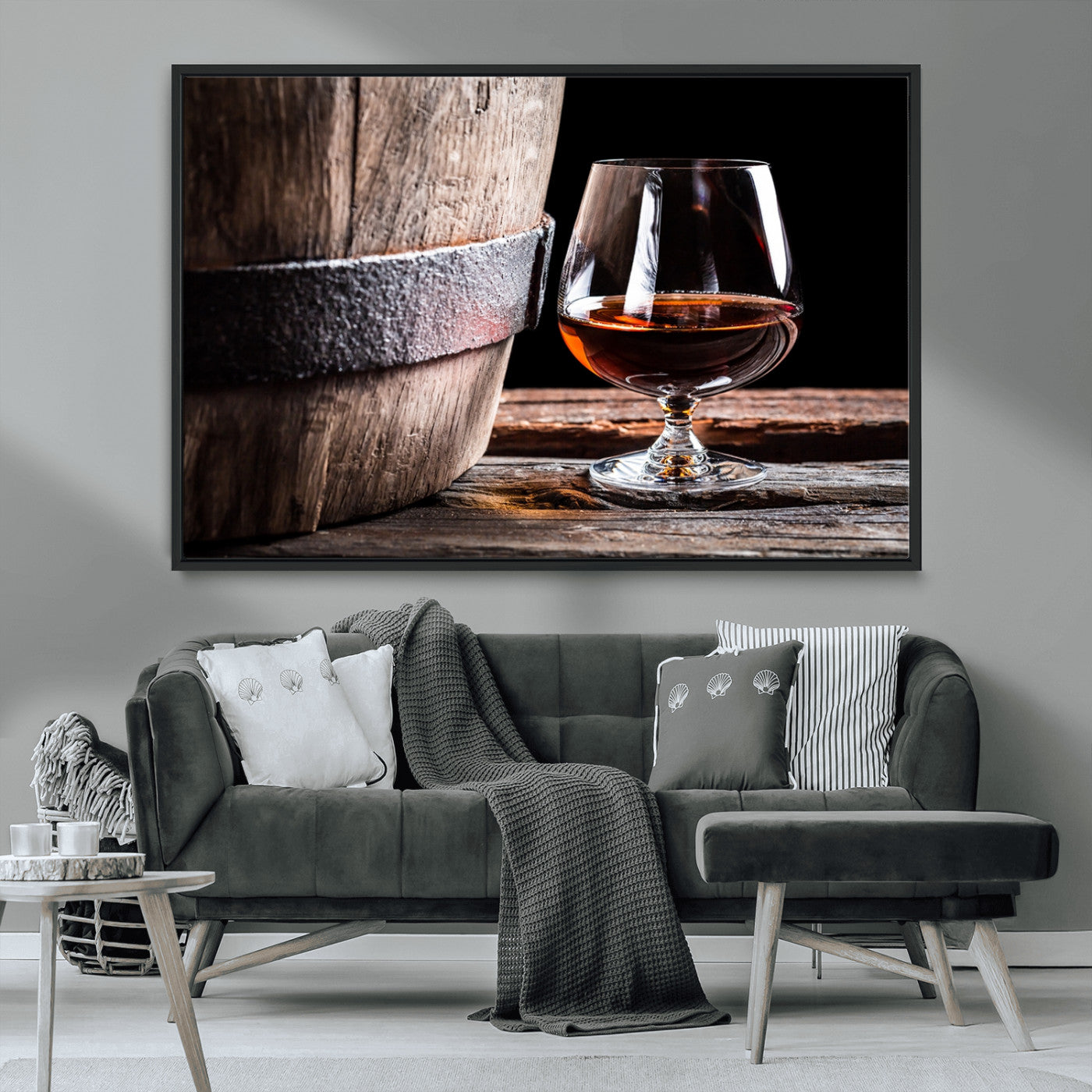 MGV-FC-36X24 - Scots Whiskey Wall Art Canvas Print