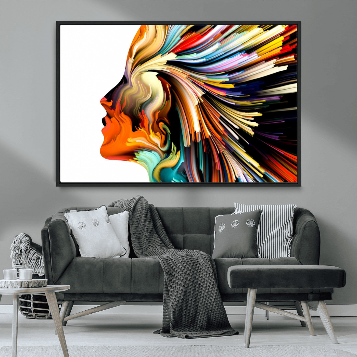 MGV-FC-36X24 - Profile Colors Canvas Print