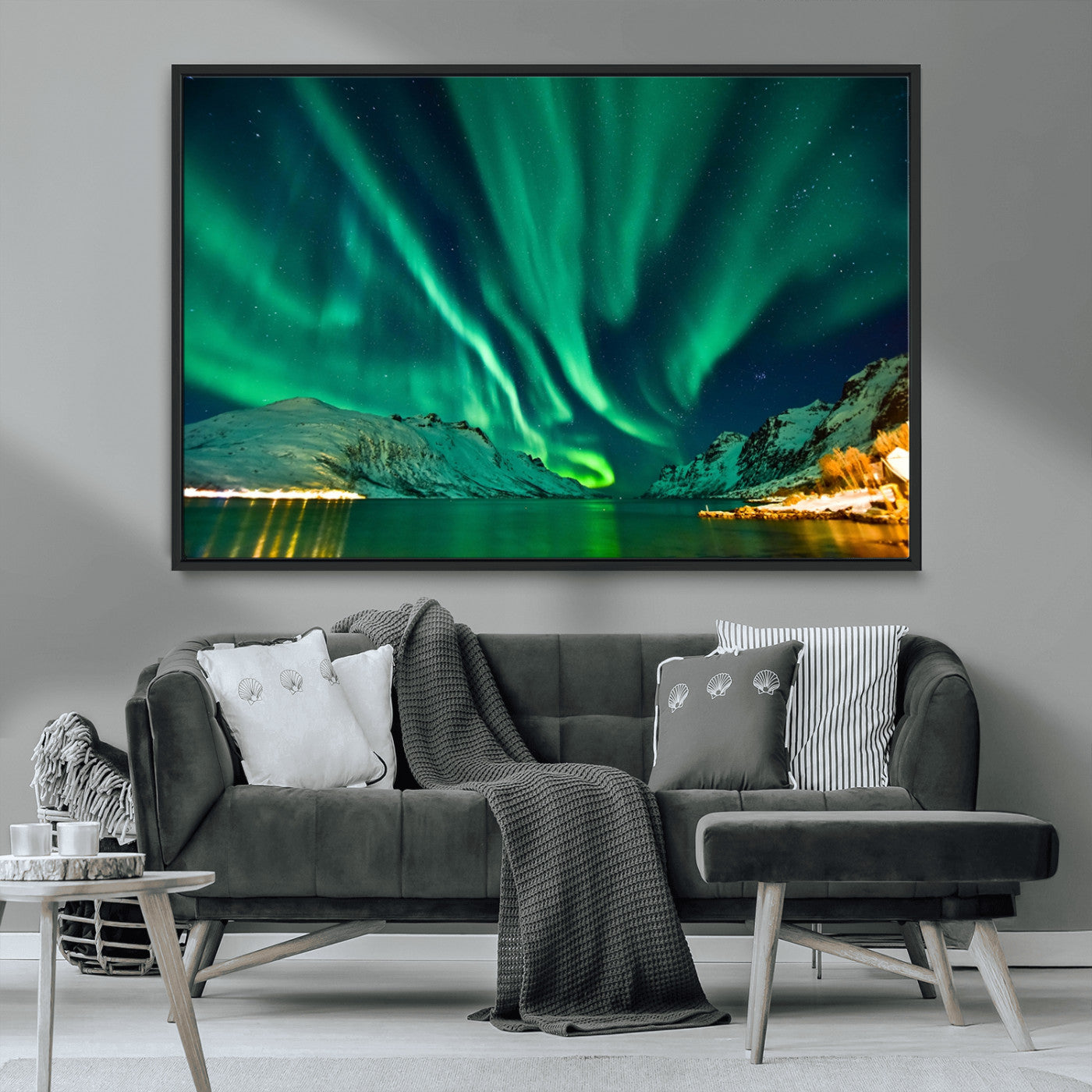 MGV-FC-36X24 - Northern Lights Wall Art Canvas Print