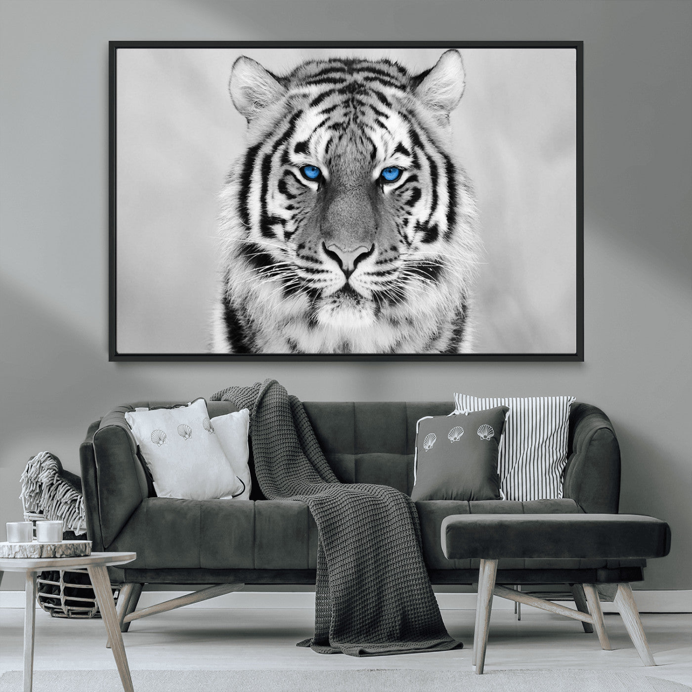 MGV-FC-36X24 - Tiger Canvas Artwork Wall Art Print
