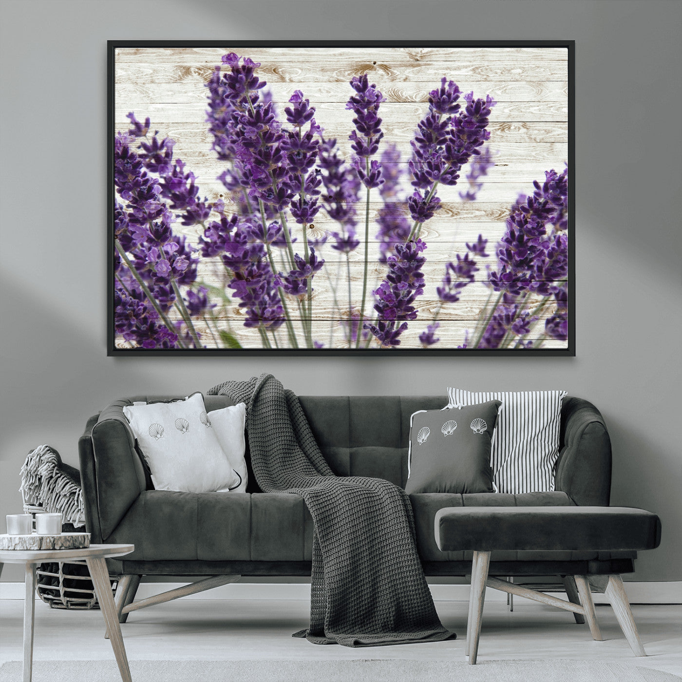 MGV-FC-36X24 - Lavender Canvas Wall Art Flower Print