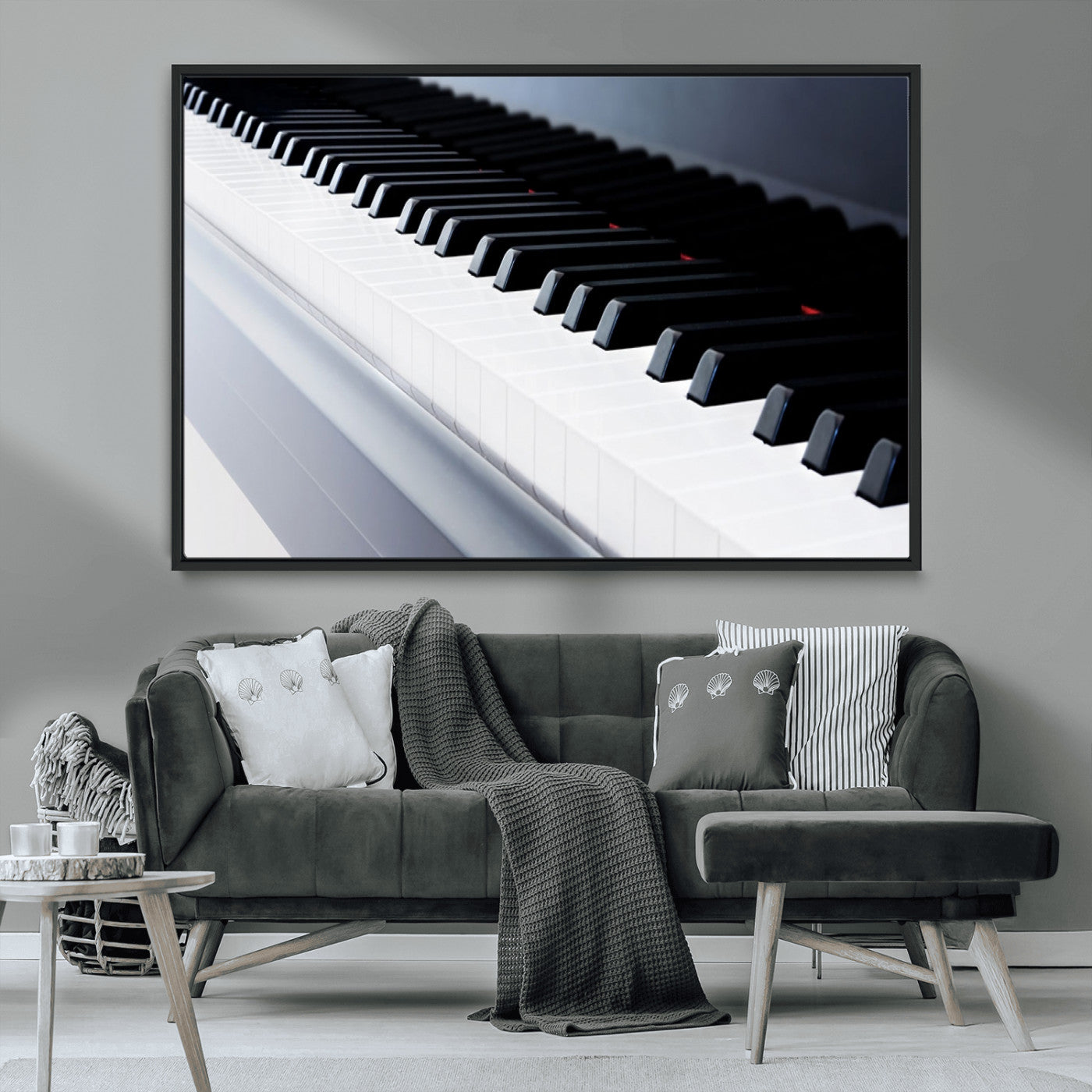 MGV-FC-36X24 - Piano Artwork Canvas Wall Art Print