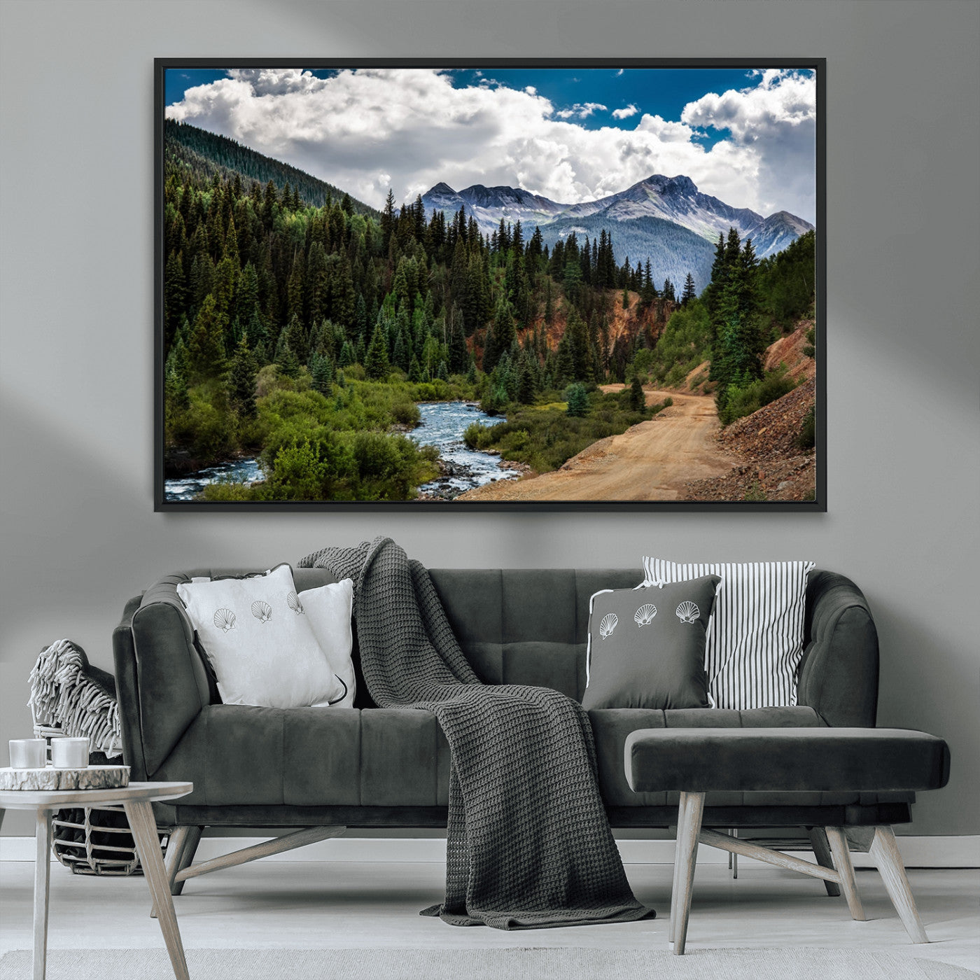 MGV-FC-36X24 - San Juan Nal Forest Wall Art Landscape Canvas Print