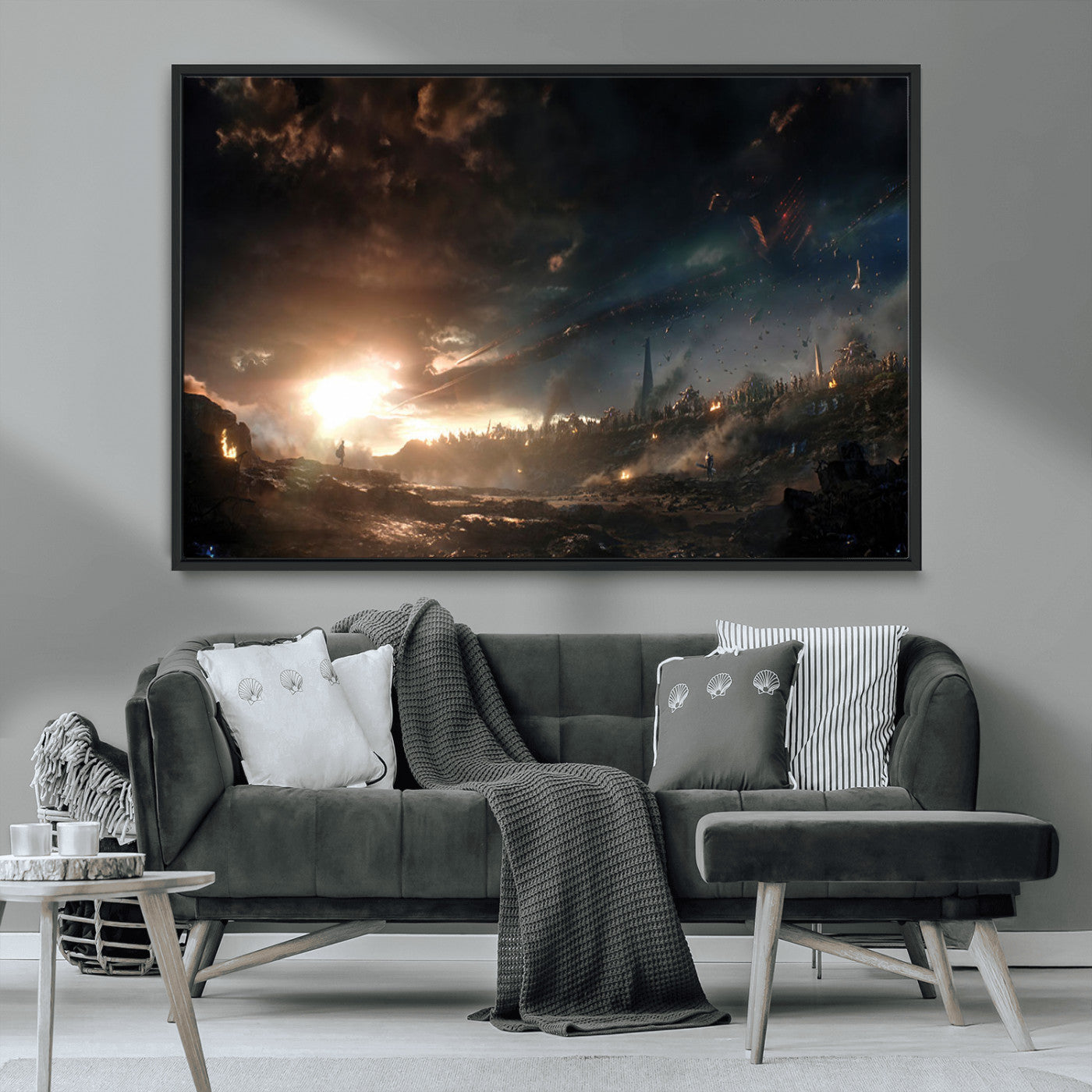 MGV-FC-36X24 - Avengers Planet Wall Art Canvas Print