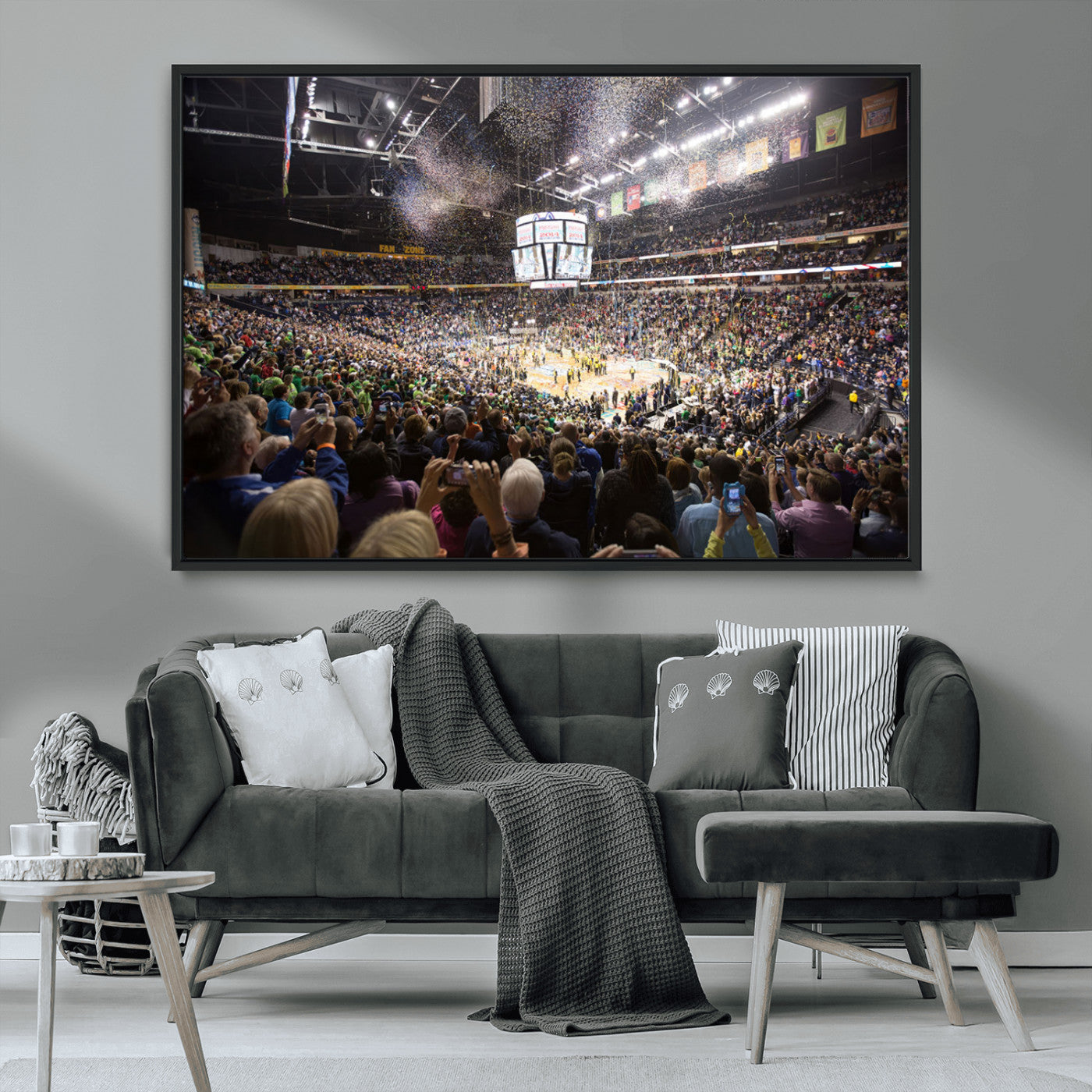 MGV-FC-36X24 - Bridgestone Arena Wall Art Canvas | Nashville Predators Hockey Team Print | Canvas Print | Ready to