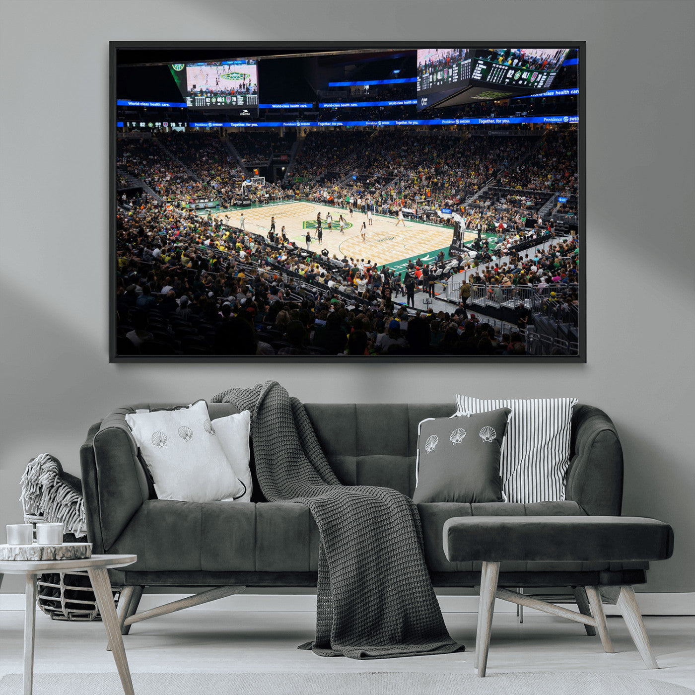 MGV-FC-36X24 - Climate Pledge Arena | Washington Seattle Kraken Hockey Stadium Wall Art | Canvas Print | Ready to