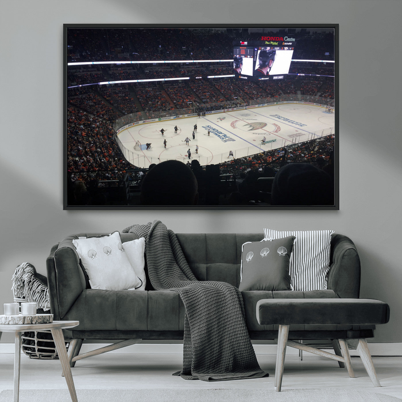 MGV-FC-36X24 - Honda Center California Anaheim Ducks Hockey Stadium Wall Art, Honda Center California Stadium Wall