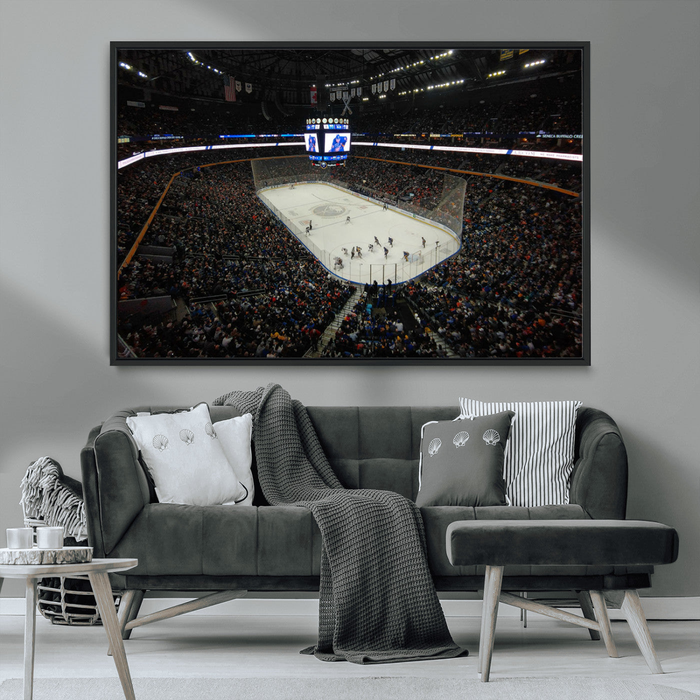 MGV-FC-36X24 - KeyBank Center New York Buffalo Sabres Hockey Stadium Canvas Print Wall Art