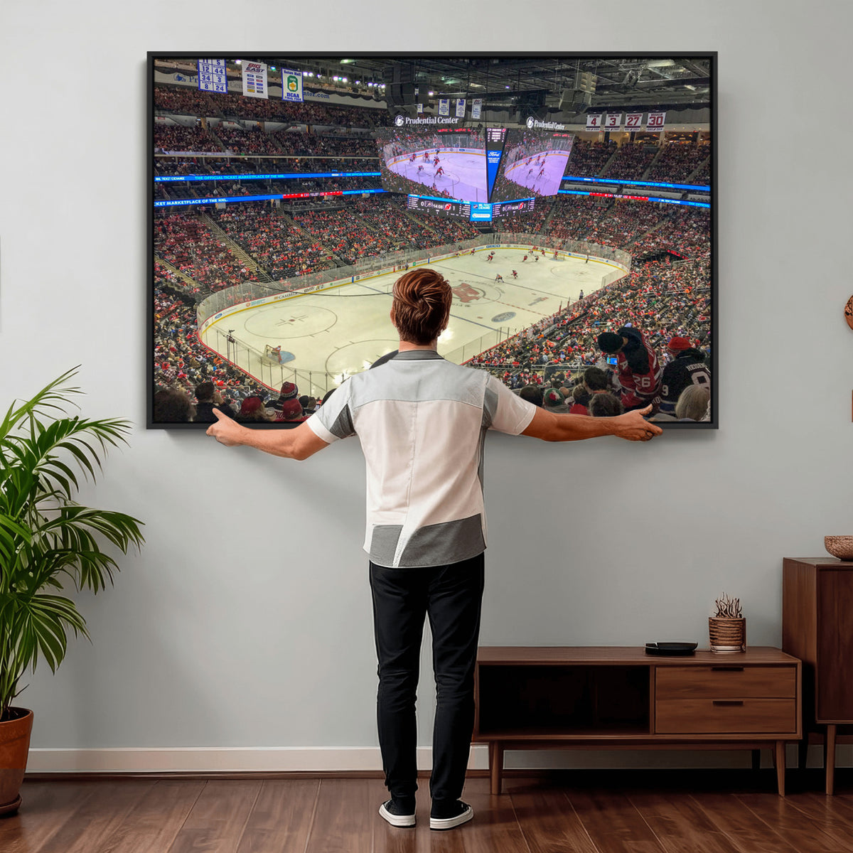 29638-MGV-CV-36X24 - Prudential Center Newark New Jersey Devils Hockey Stadium