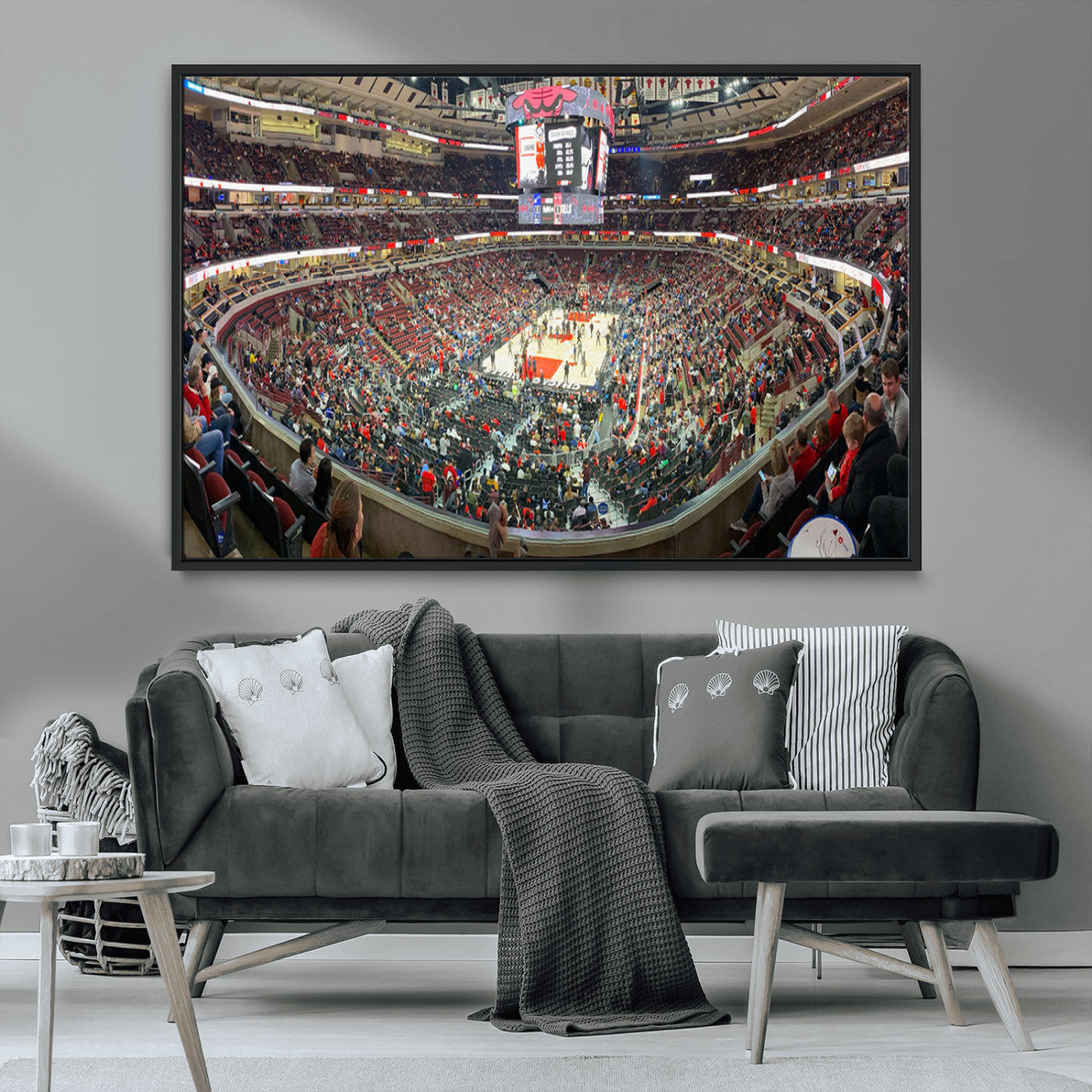 MGV-FC-36X24 - United Center Chicago Bulls Stadium Wall Art Canvas Print