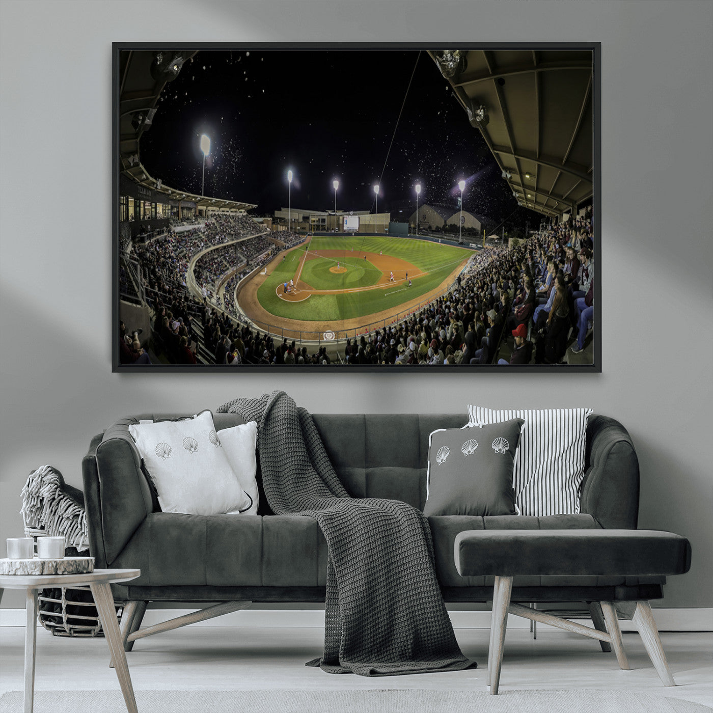 MGV-FC-36X24 - Olsen Field at Blue Bell Park - Texas A&M Aggies Baseball Stadium Wall Art Canvas Print