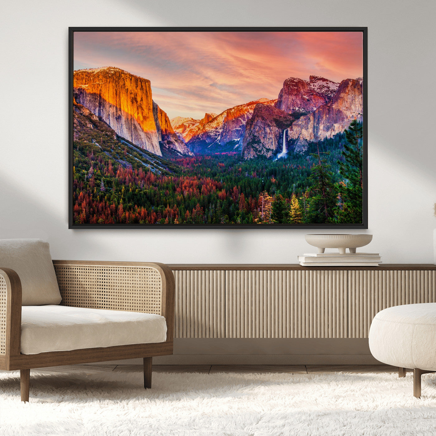 MGV-FC-36X24 - Yosemite Nal Park Wall Art Landscape Canvas Print El Capitan