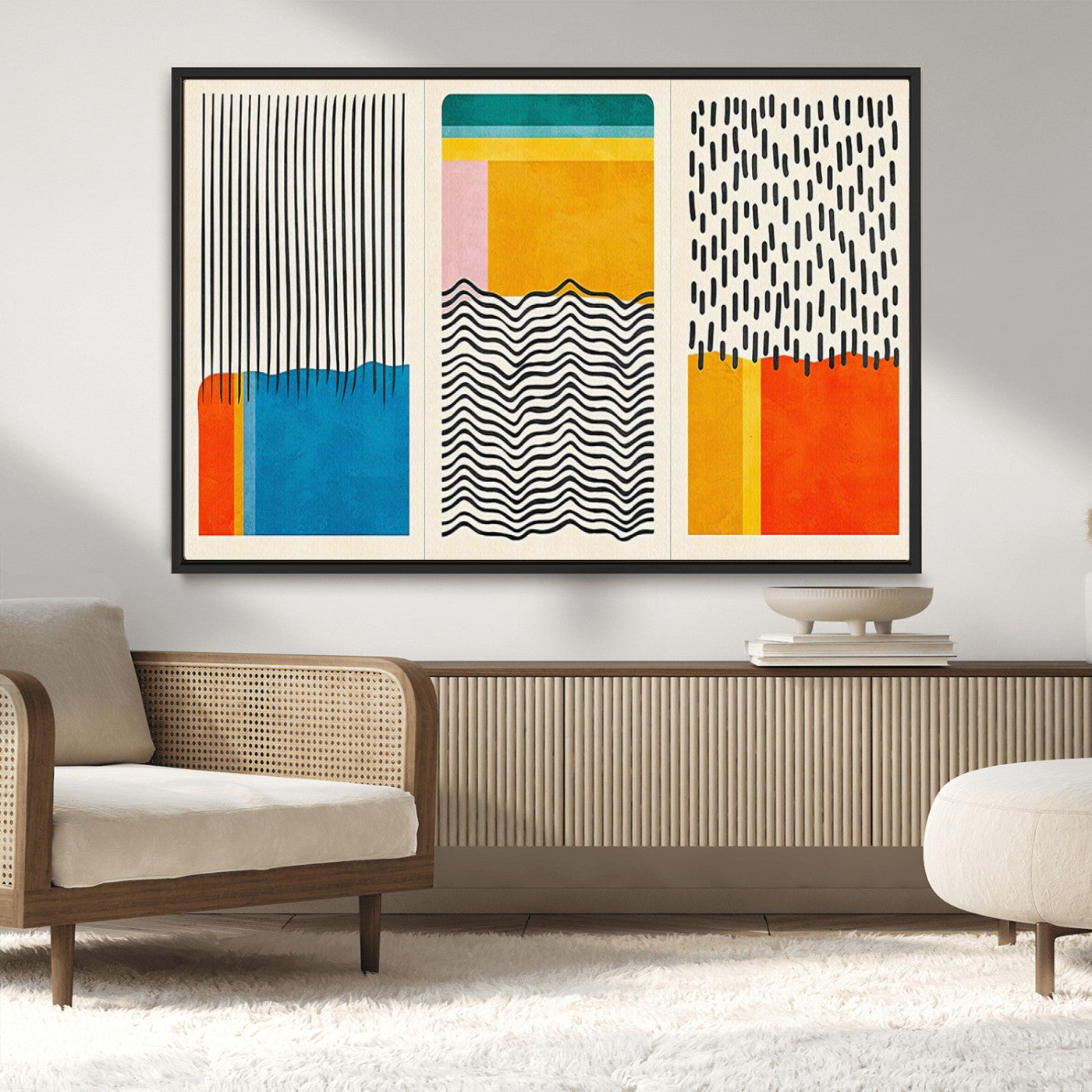 MGV-FC-36X24 - Canvas Print Wall Art Abstract Illustrs Art Boho
