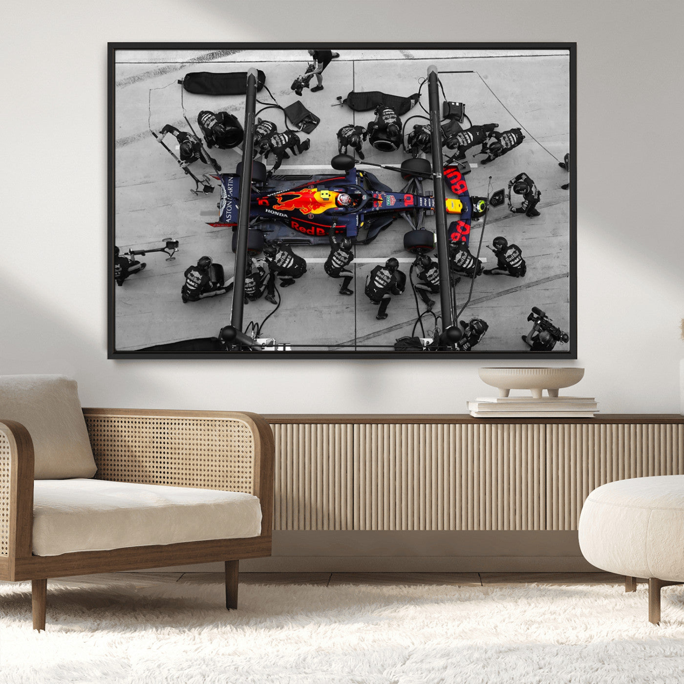 MGV-FC-36X24 - RedBull Formula 1 Canvas Wall Art Print