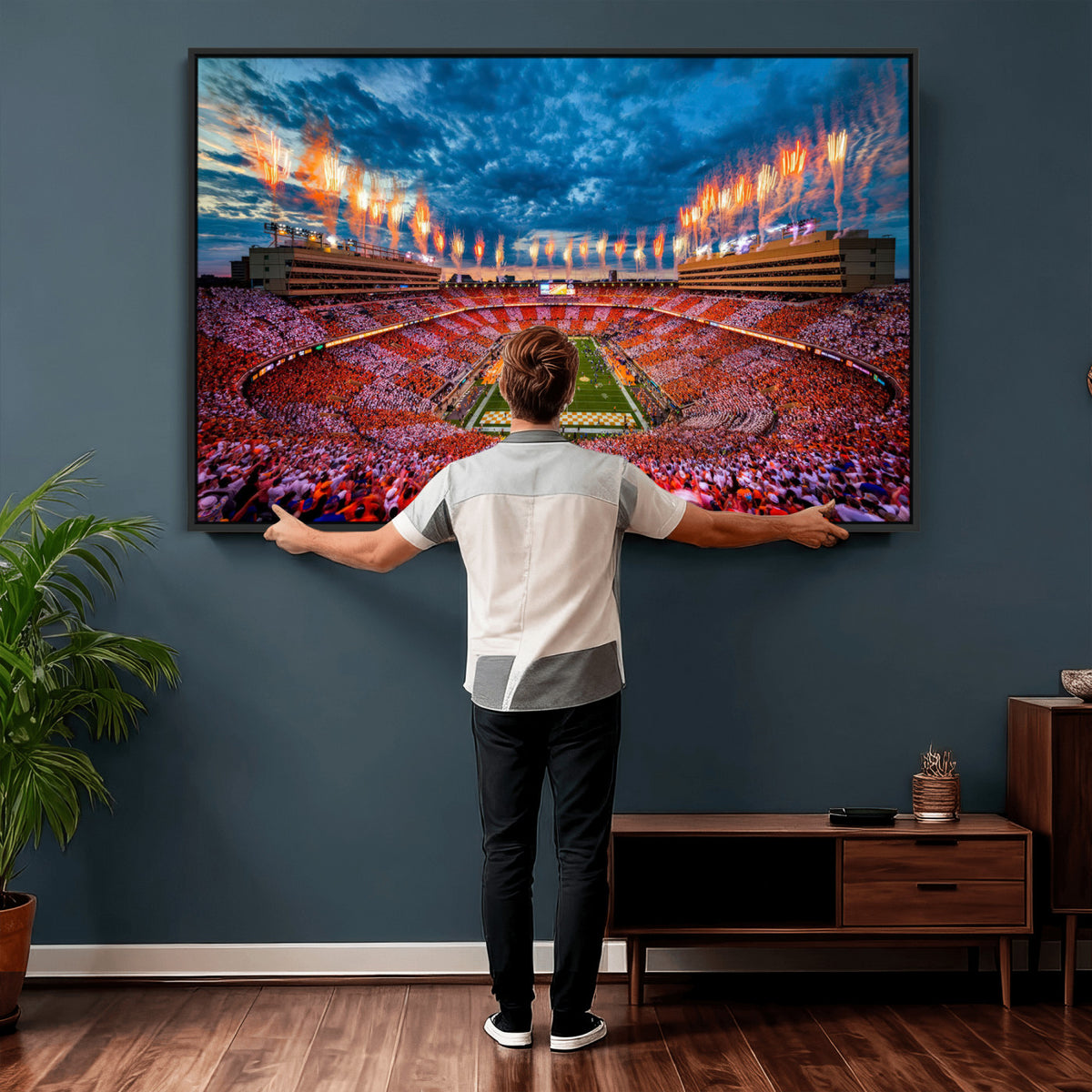 94266219-MGV-CV-36X24 - Tennessee Neyland Stadium Wall Art, Sports Arena Canvas