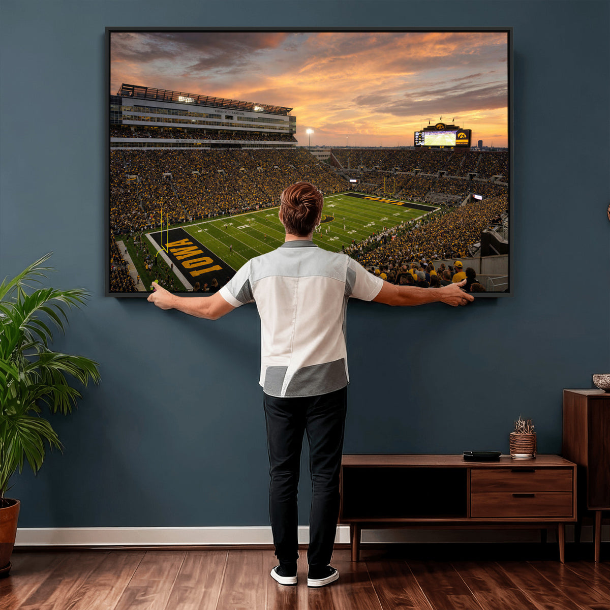 84993181-MGV-CV-36X24 - Stadium Wall Art Canvas Print