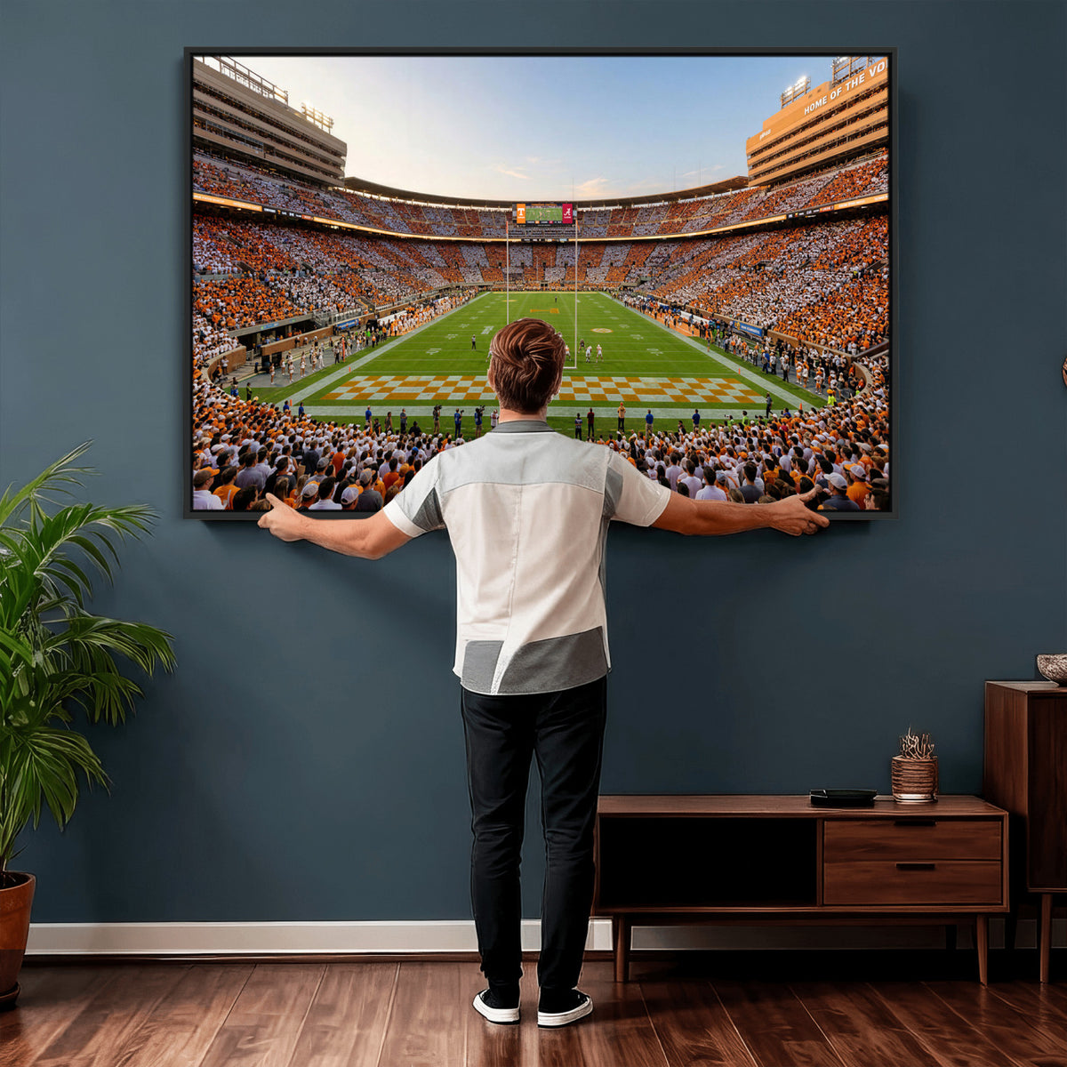 74509135-MGV-CV-36X24 - Stadium Wall Art Canvas Print
