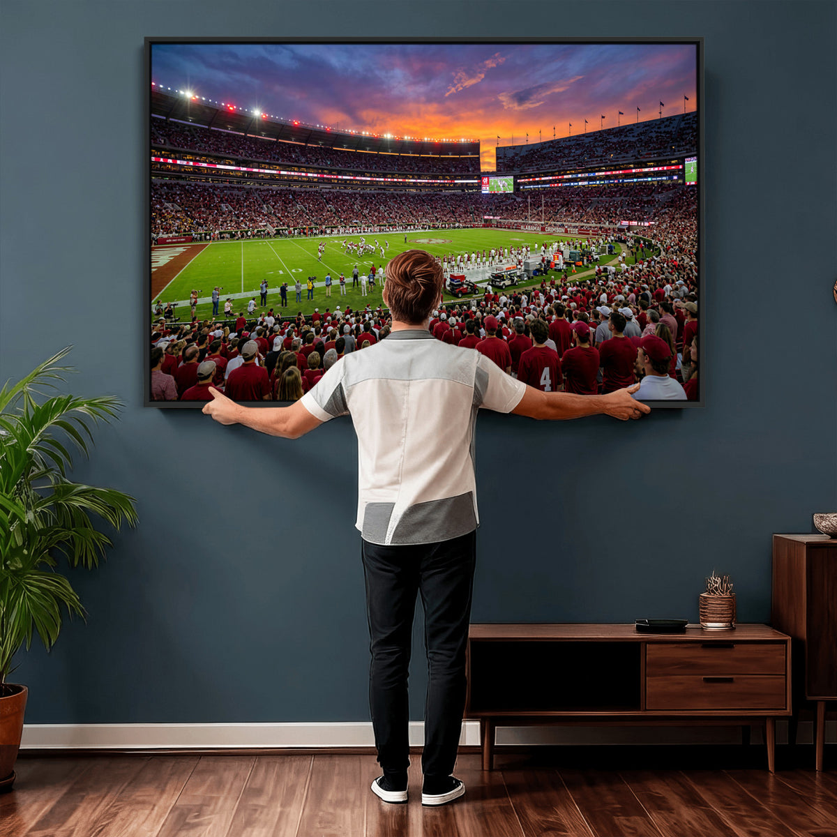 47822048-MGV-CV-36X24 - Stadium Wall Art Canvas Print