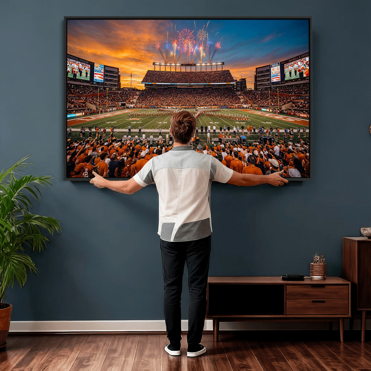 75031291-MGV-CV-36X24 - Stadium Wall Art Canvas Print