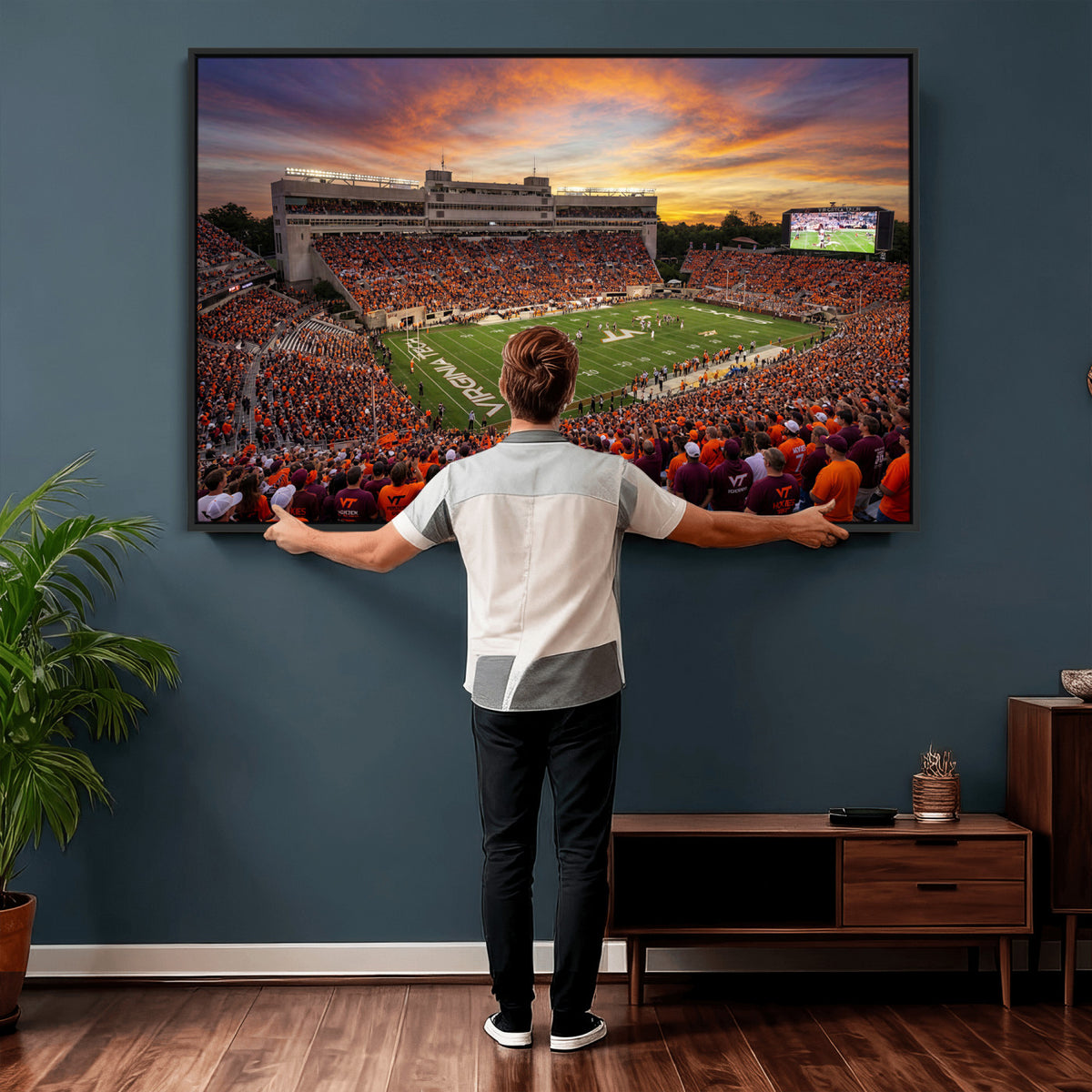 23178259-MGV-CV-36X24 - Stadium Wall Art Canvas Print