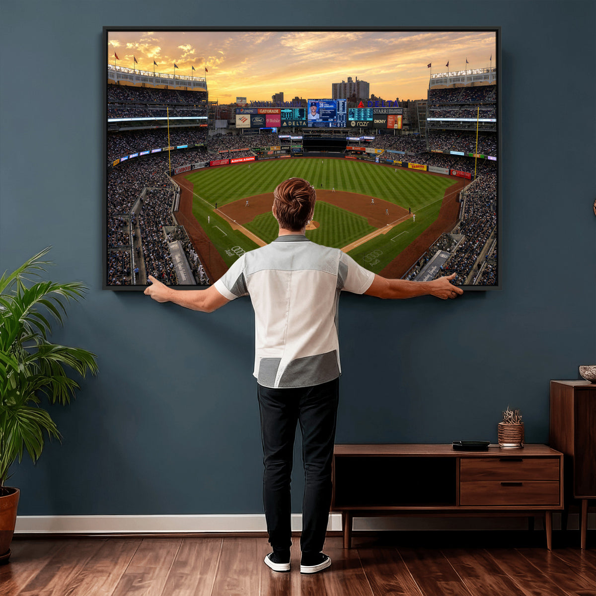 17396699-MGV-CV-36X24 - Stadium Wall Art Canvas Print