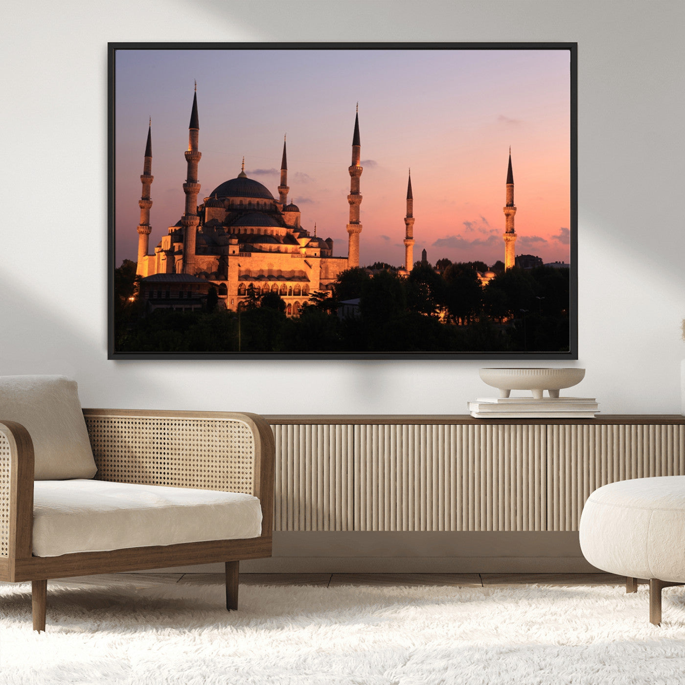 MGV-FC-36X24 - Wall Art Turkey Istanbul Skyline Canvas Print