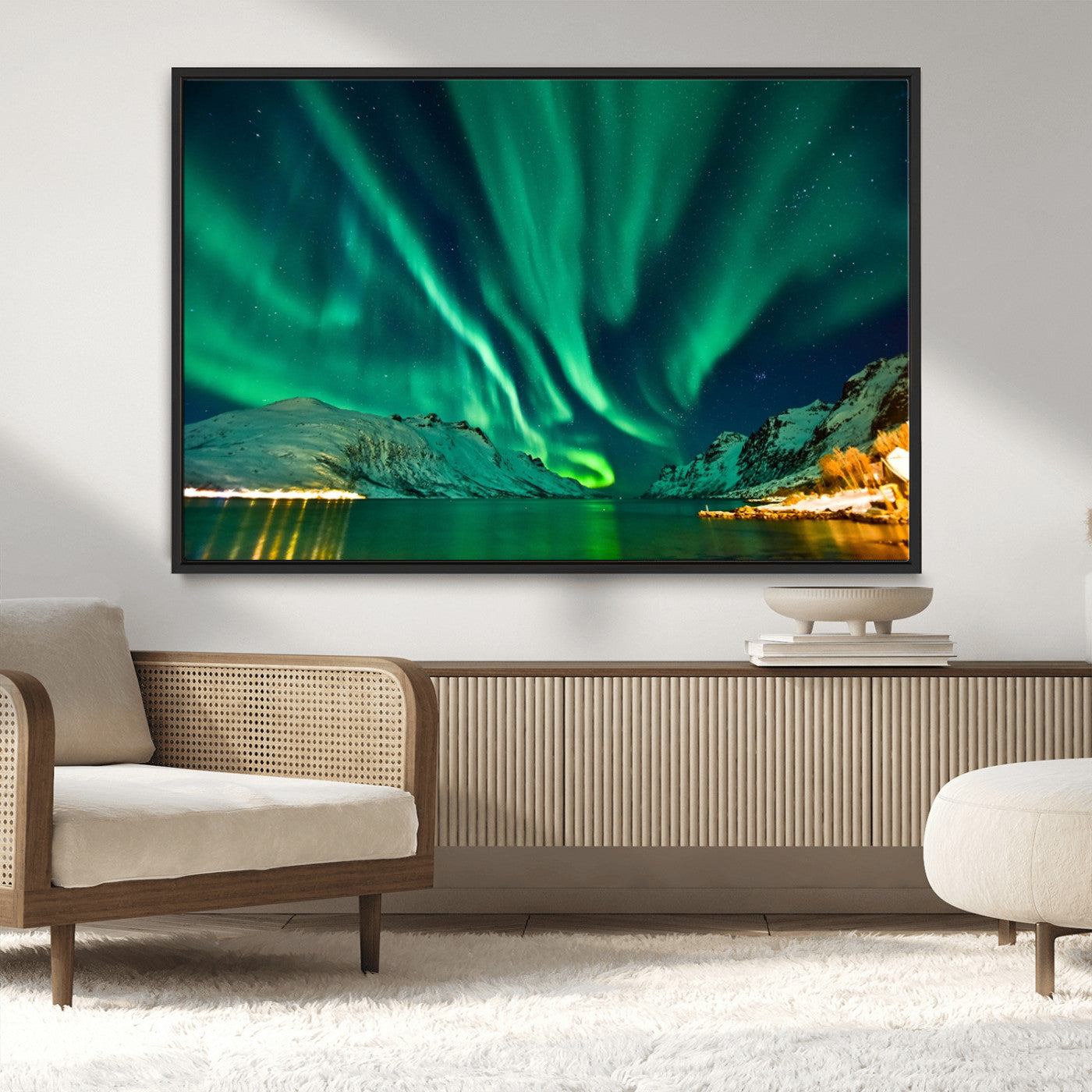 MGV-FC-36X24 - Northern Lights Wall Art Canvas Print