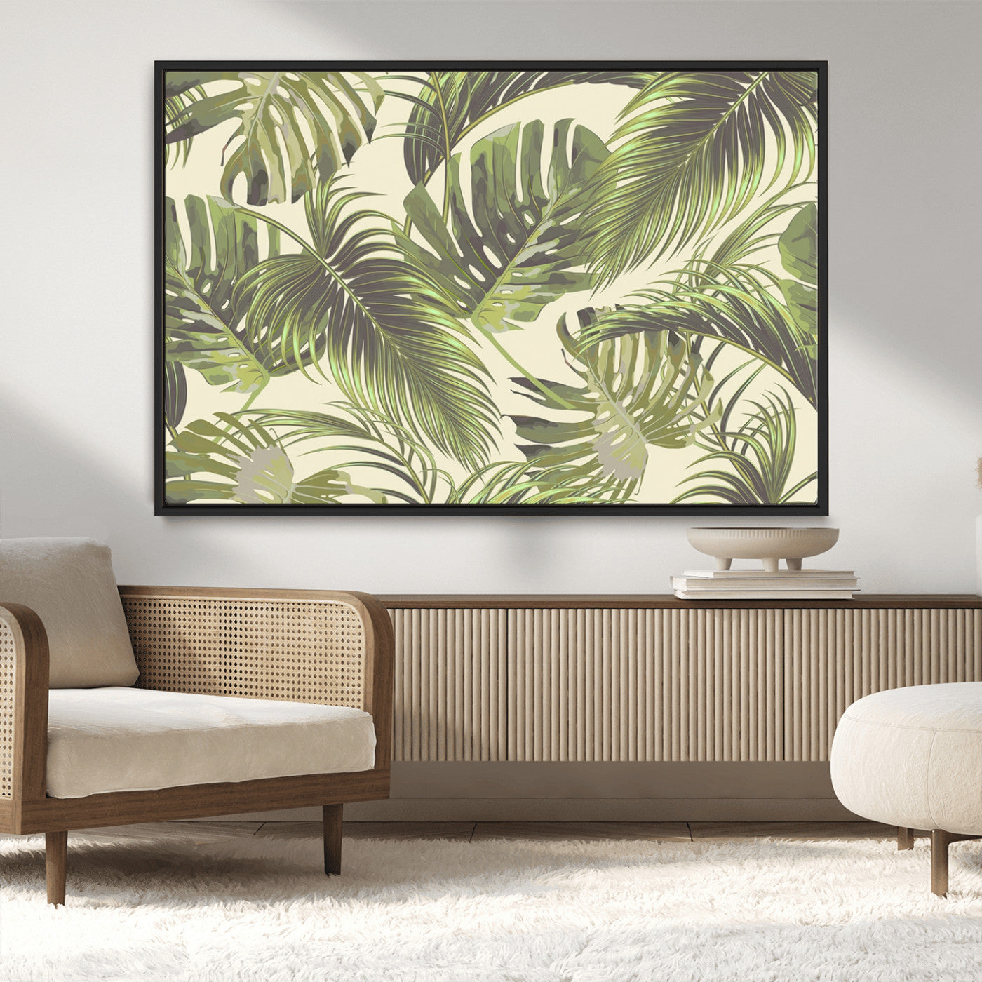 MGV-FC-36X24 - Palm Leaves Canvas Print