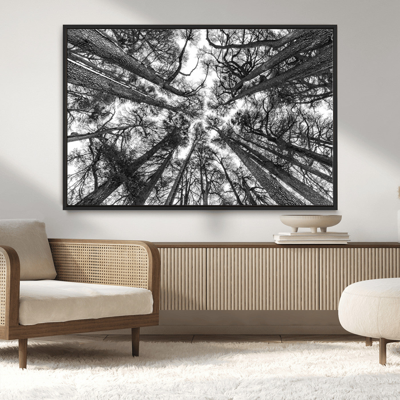 MGV-FC-36X24 - Trees Contemporary Art Canvas Print