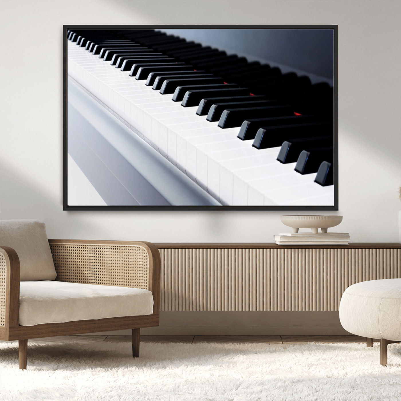 MGV-FC-36X24 - Piano Artwork Canvas Wall Art Print
