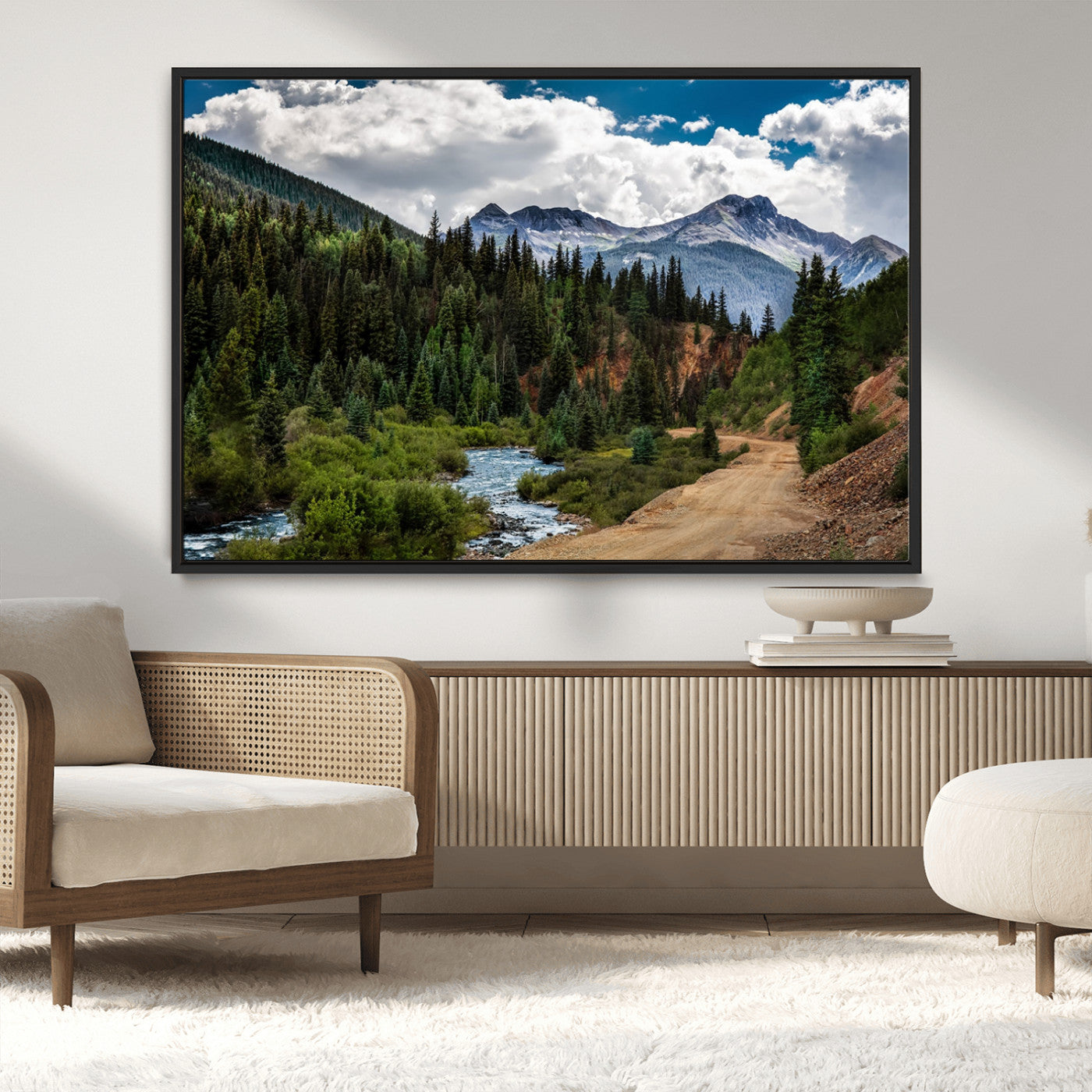 MGV-FC-36X24 - San Juan Nal Forest Wall Art Landscape Canvas Print
