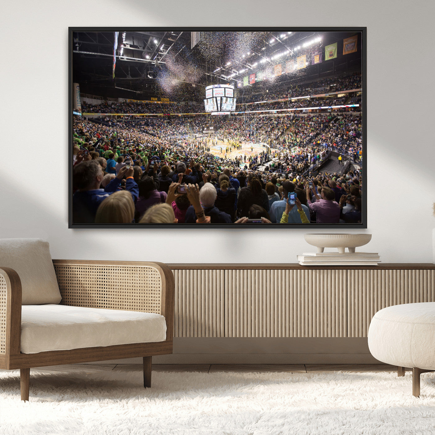 MGV-FC-36X24 - Bridgestone Arena Wall Art Canvas | Nashville Predators Hockey Team Print | Canvas Print | Ready to