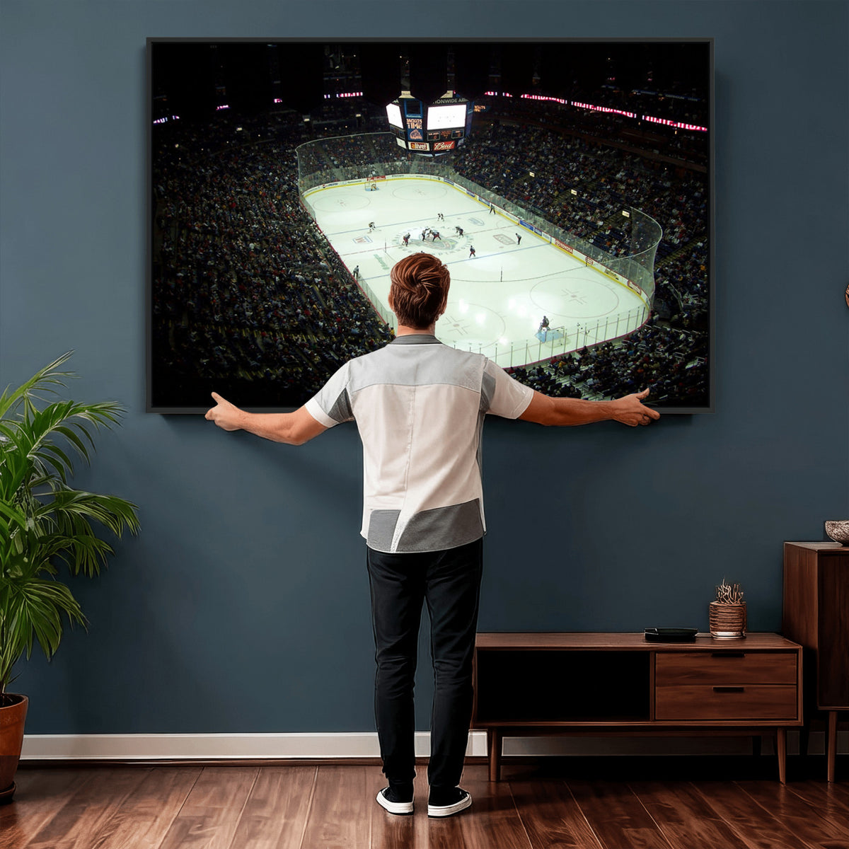 38823-MGV-CV-36X24 - Nationwide Arena Ohio Columbus Blue Jackets Hockey Stadium