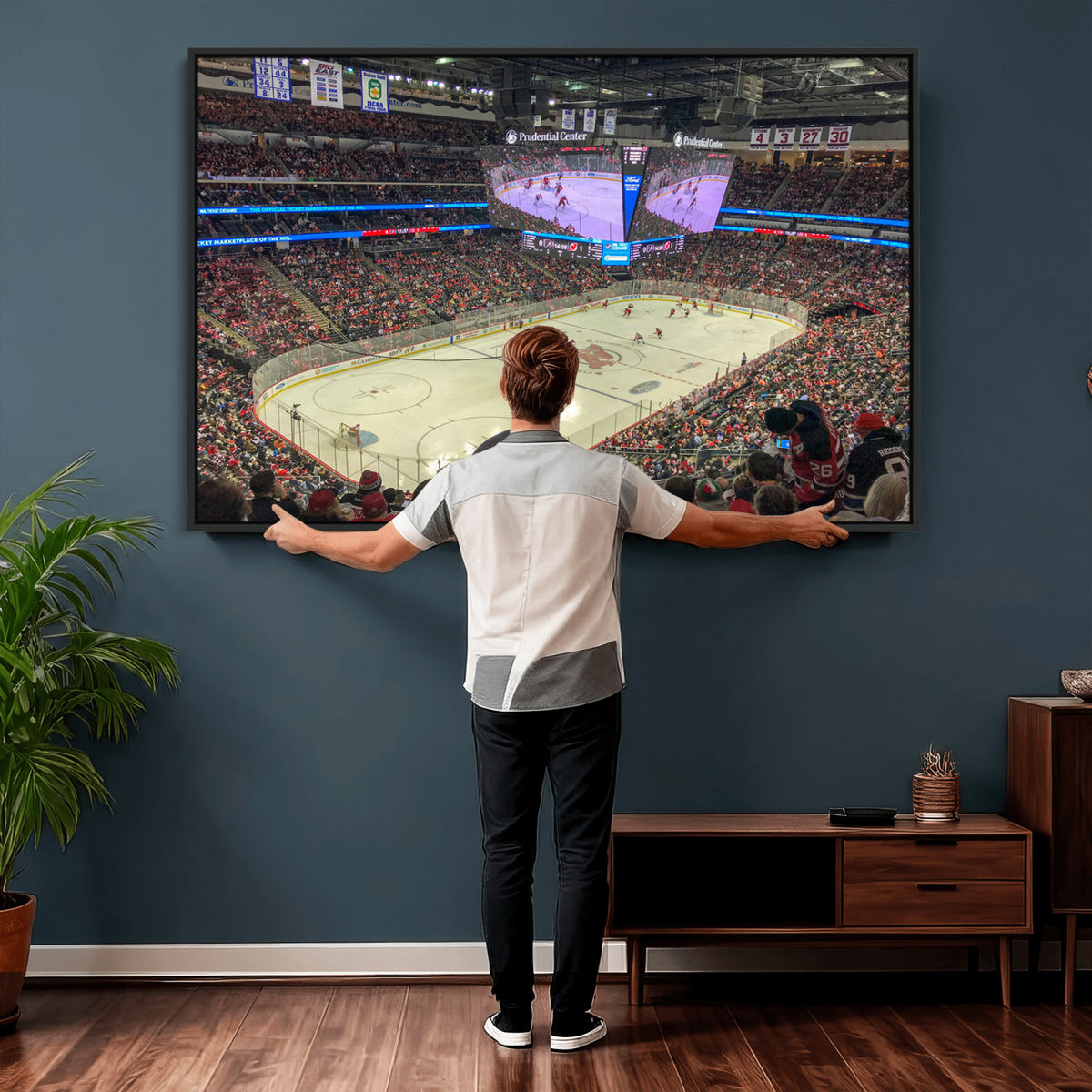 29638-MGV-CV-36X24 - Prudential Center Newark New Jersey Devils Hockey Stadium