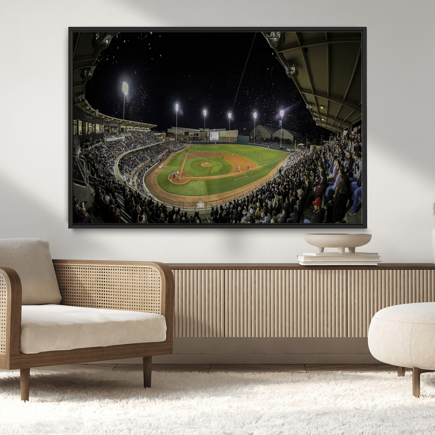 MGV-FC-36X24 - Olsen Field at Blue Bell Park - Texas A&M Aggies Baseball Stadium Wall Art Canvas Print