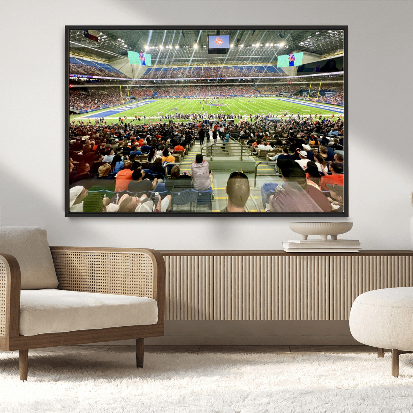 MGV-FC-36X24 - The University of Texas at San Antonio Roadrunners Football Team Print - San Antonio Alamodome Wall