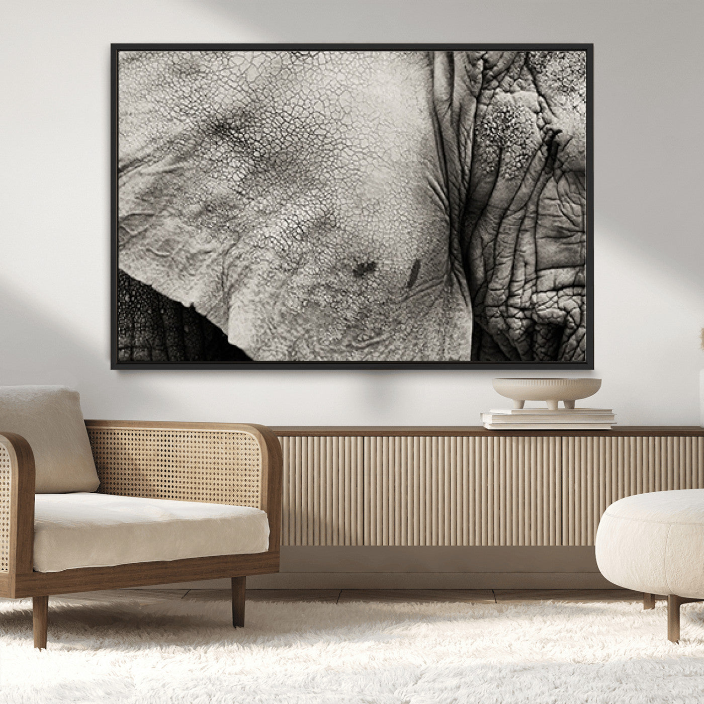 MGV-FC-36X24 - Elephant Wall Art Canvas Print