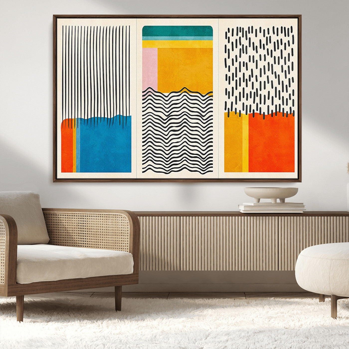 MGV-FC-36X24 - Canvas Print Wall Art Abstract Illustrs Art Boho