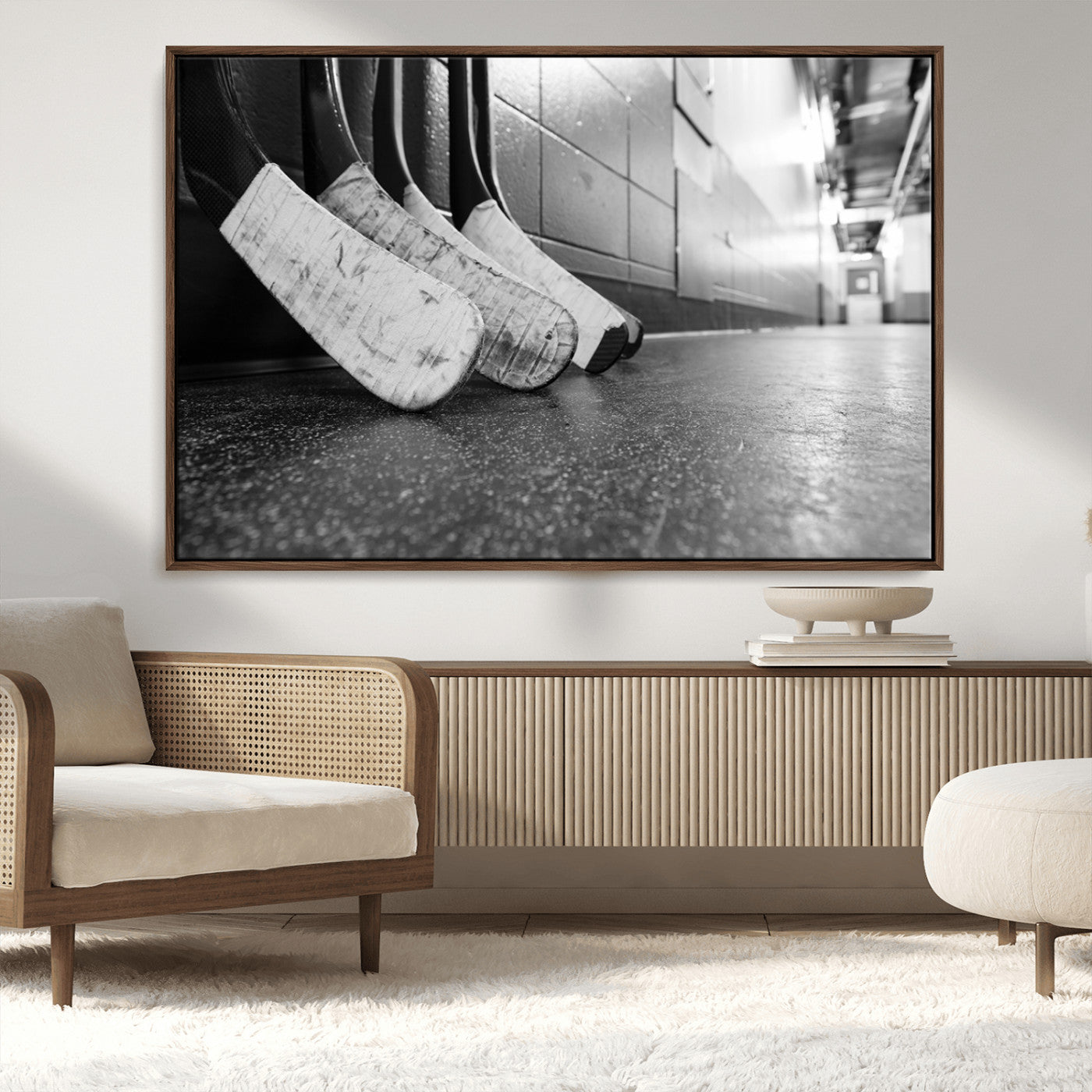 MGV-FC-36X24 - Ice Hockey Wall Art Canvas Print